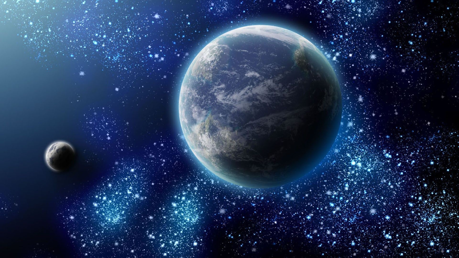 Cool space planets backgrounds for desktop 1920×1080