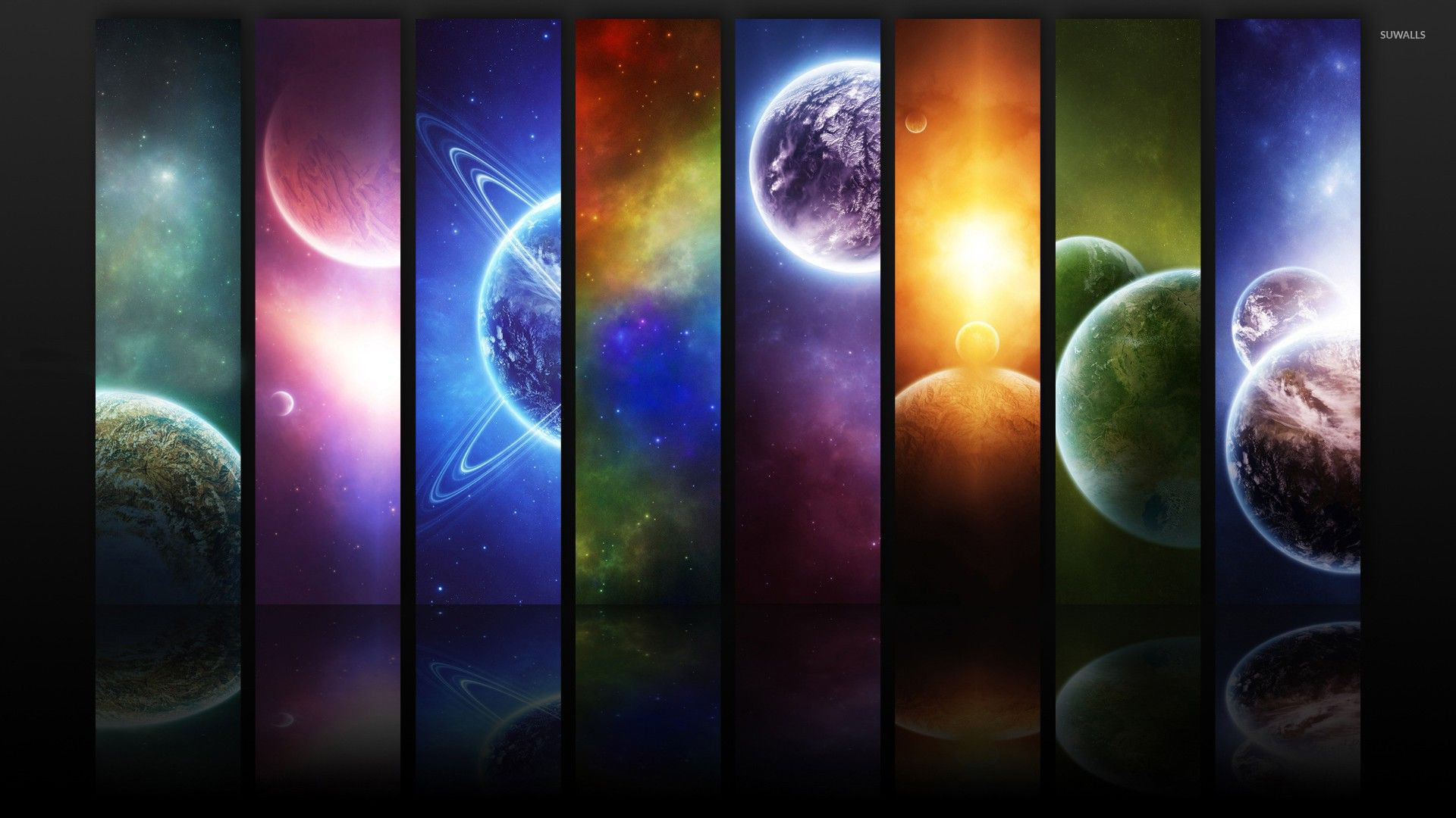 Small portions from the Universe wallpaper
