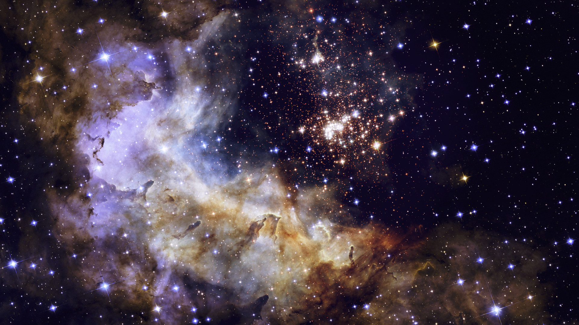 Westerlund 2, Stars, Nebula, Galaxy, Gas Cloud, Universe