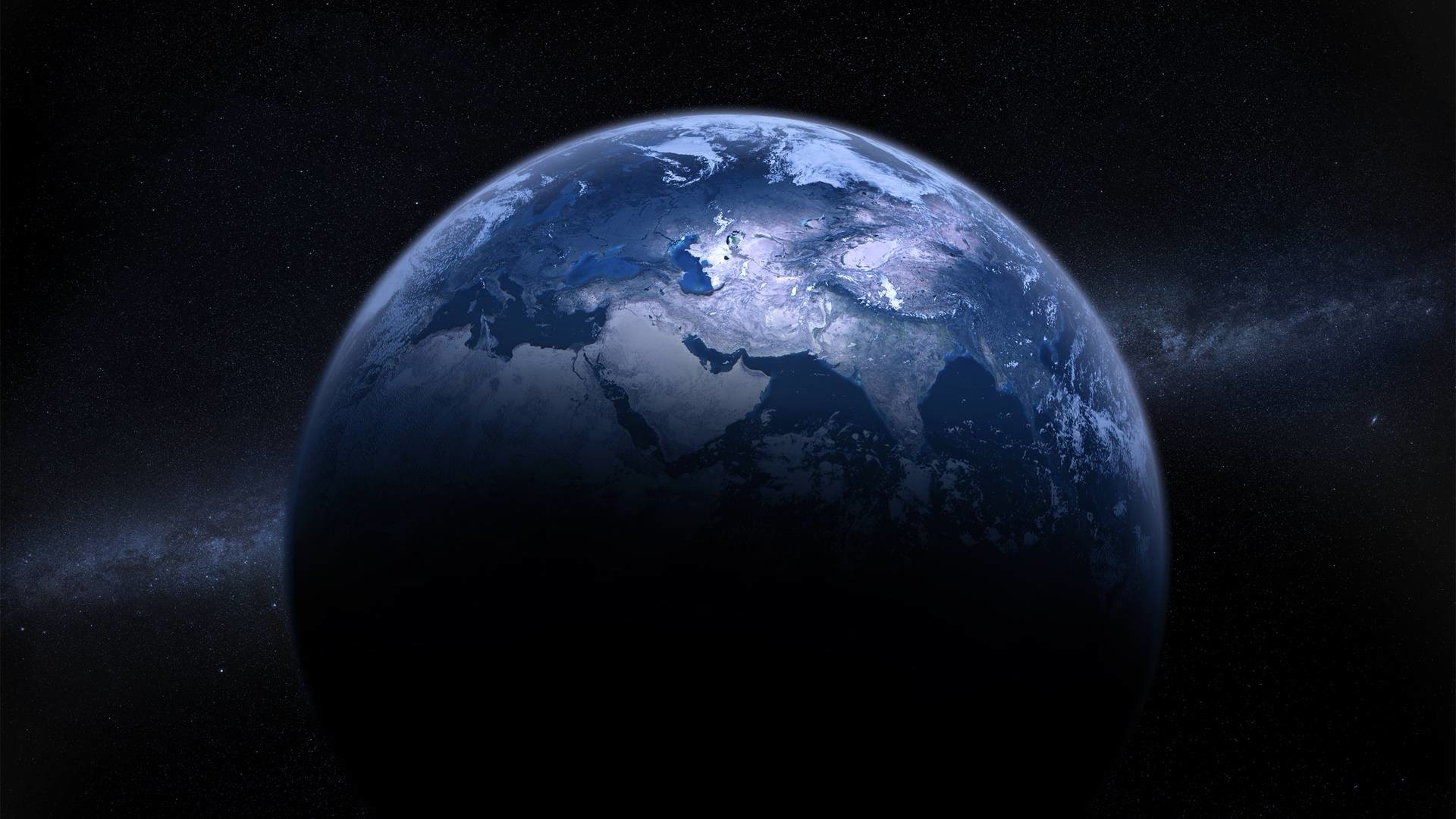 Earth from Space Wallpaper 1920Ã1080