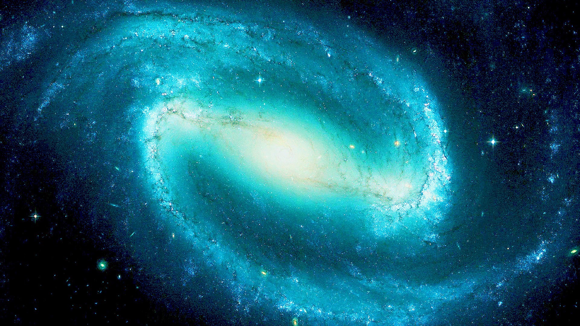 blue galaxy space wallpaper