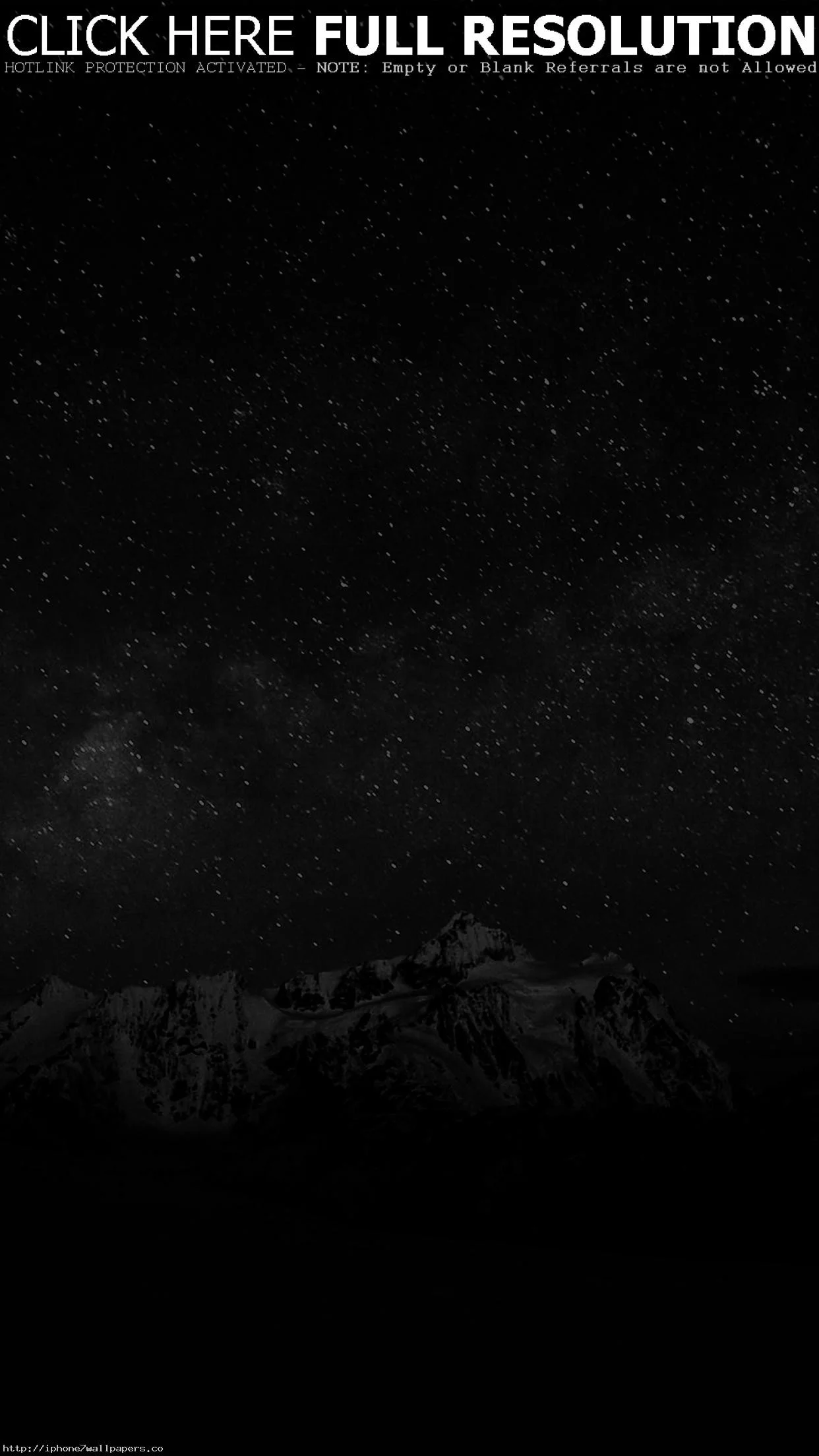 Starry Night Sky Mountain Nature Bw Dark Android wallpaper – Android HD  wallpapers