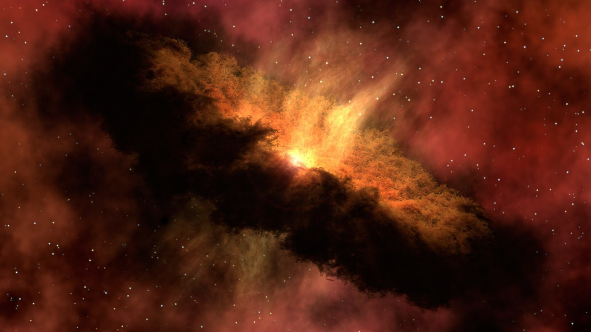 Dust Tag – Black Nebula Stars Dust Hole Wallpaper Nature Mobile for HD 16:9
