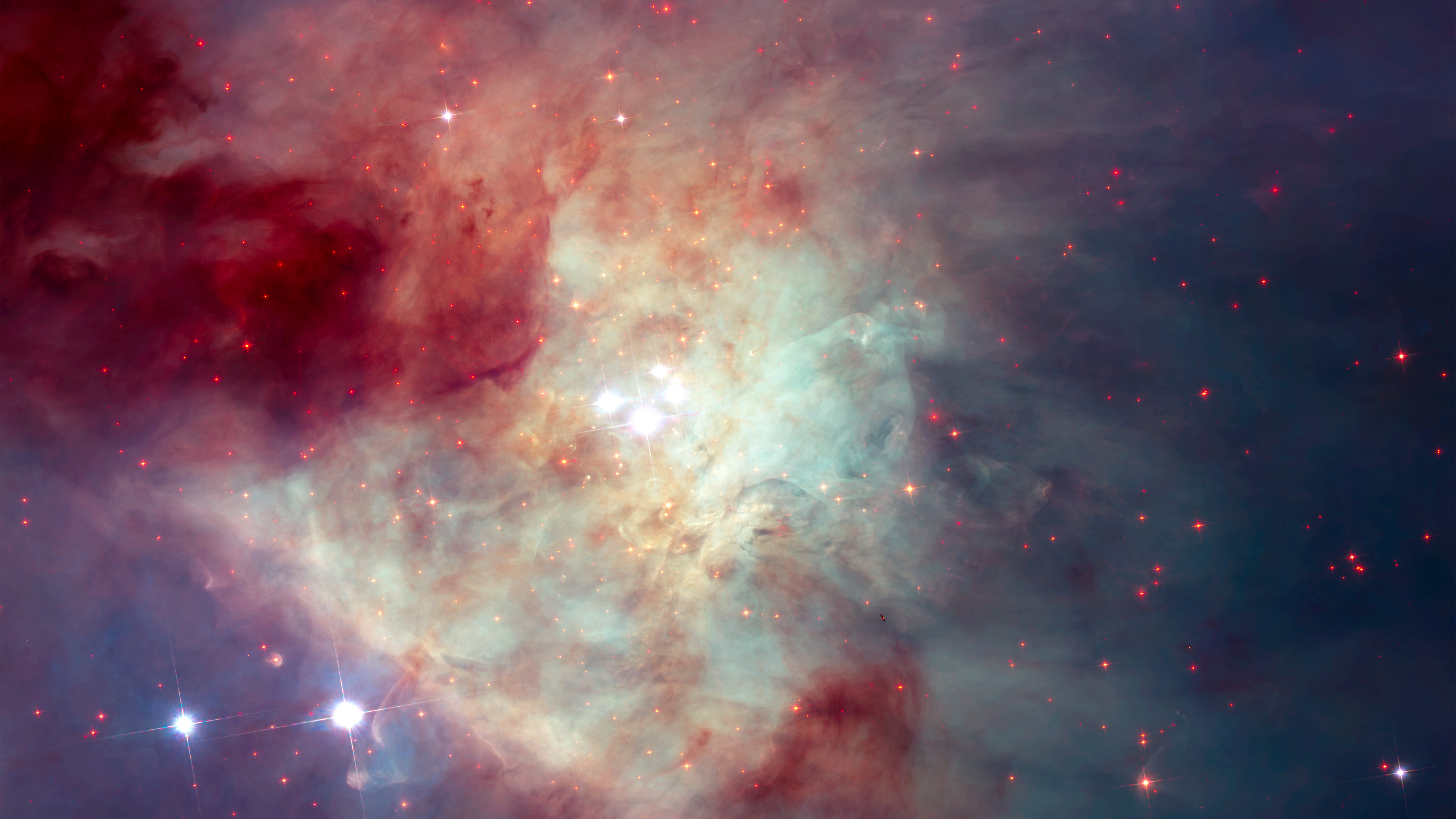 The Dramatic Center of the Orion Nebula (2017)