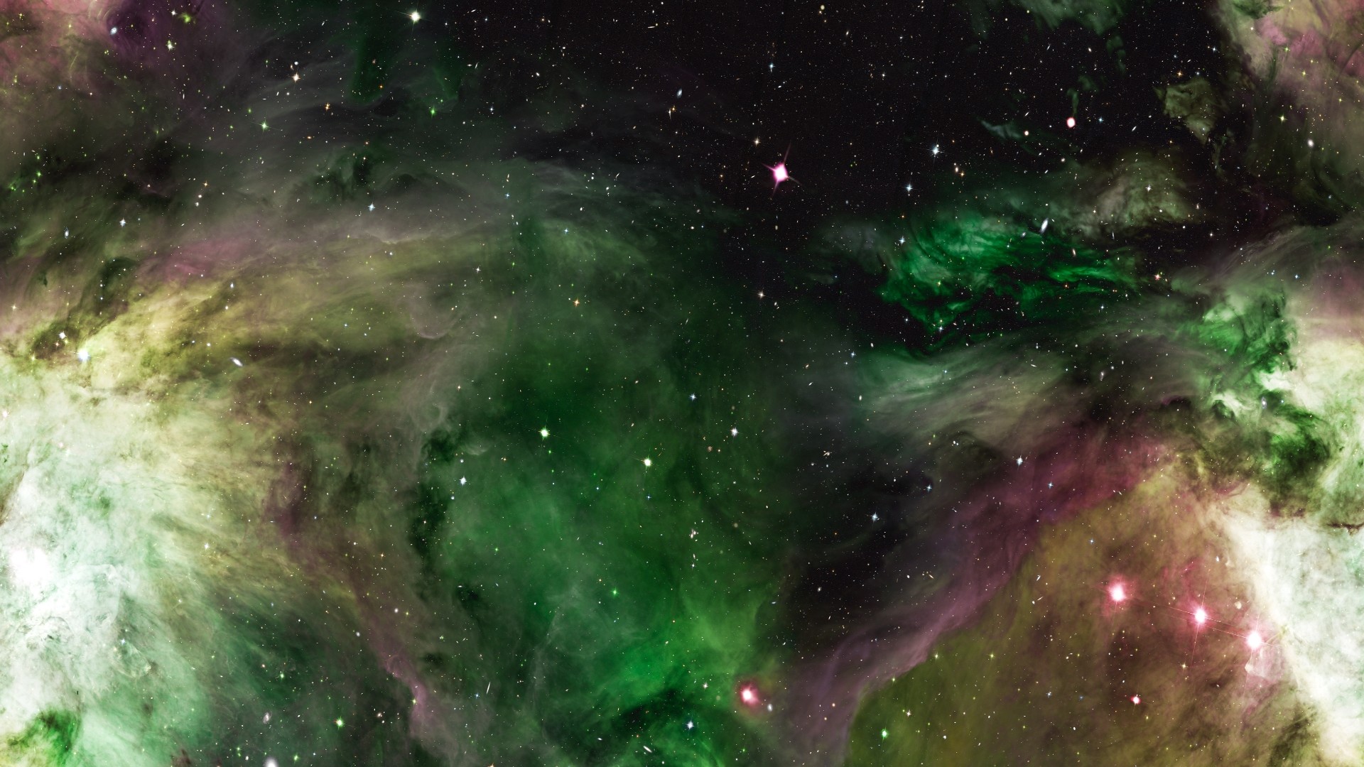 Green Nebula Wallpaper (page 2) – Pics about space