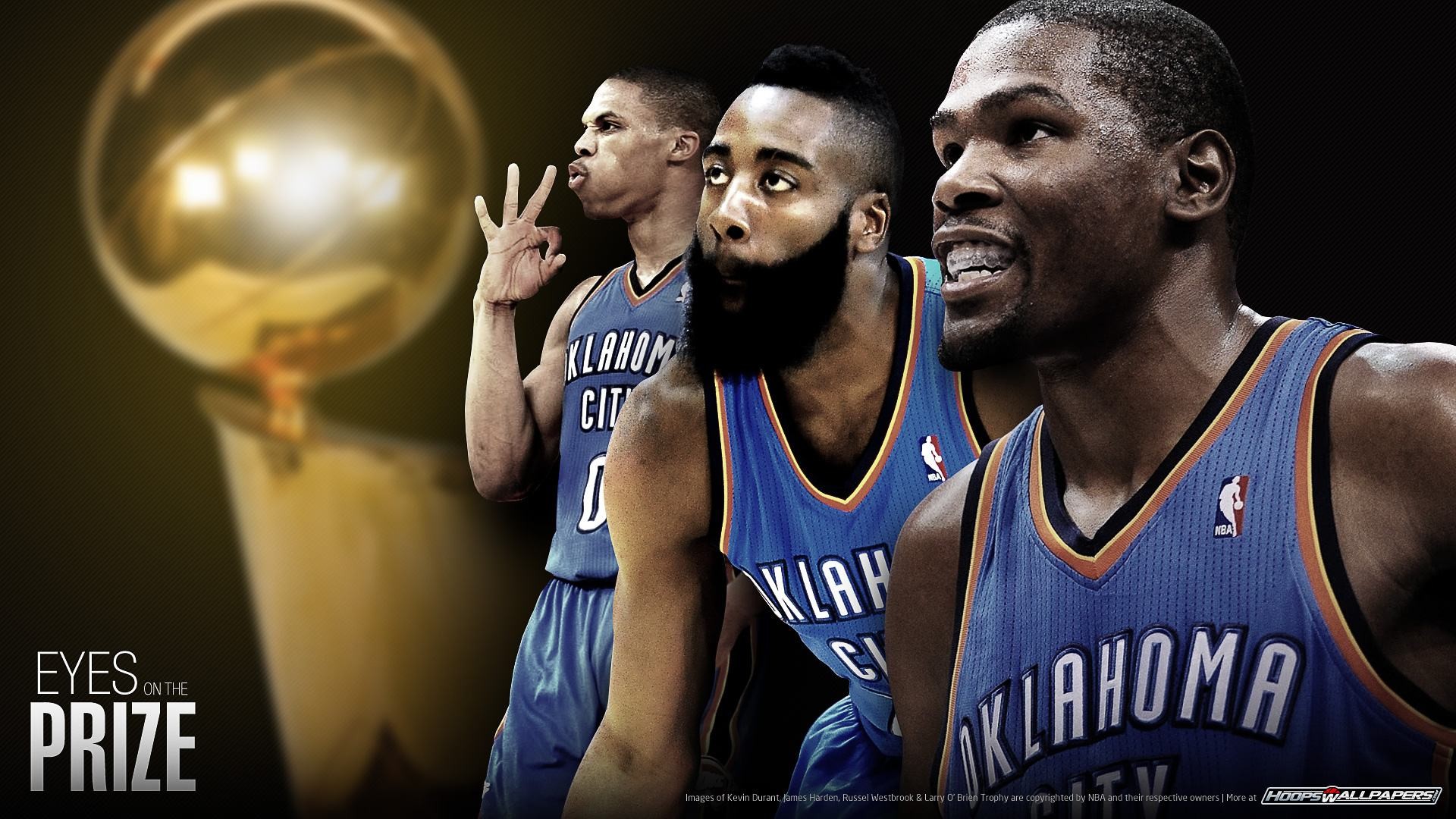 OKC Thunder Kevin Durant James Russell Westbrook And Kevin Durant Wallpaper  Hd