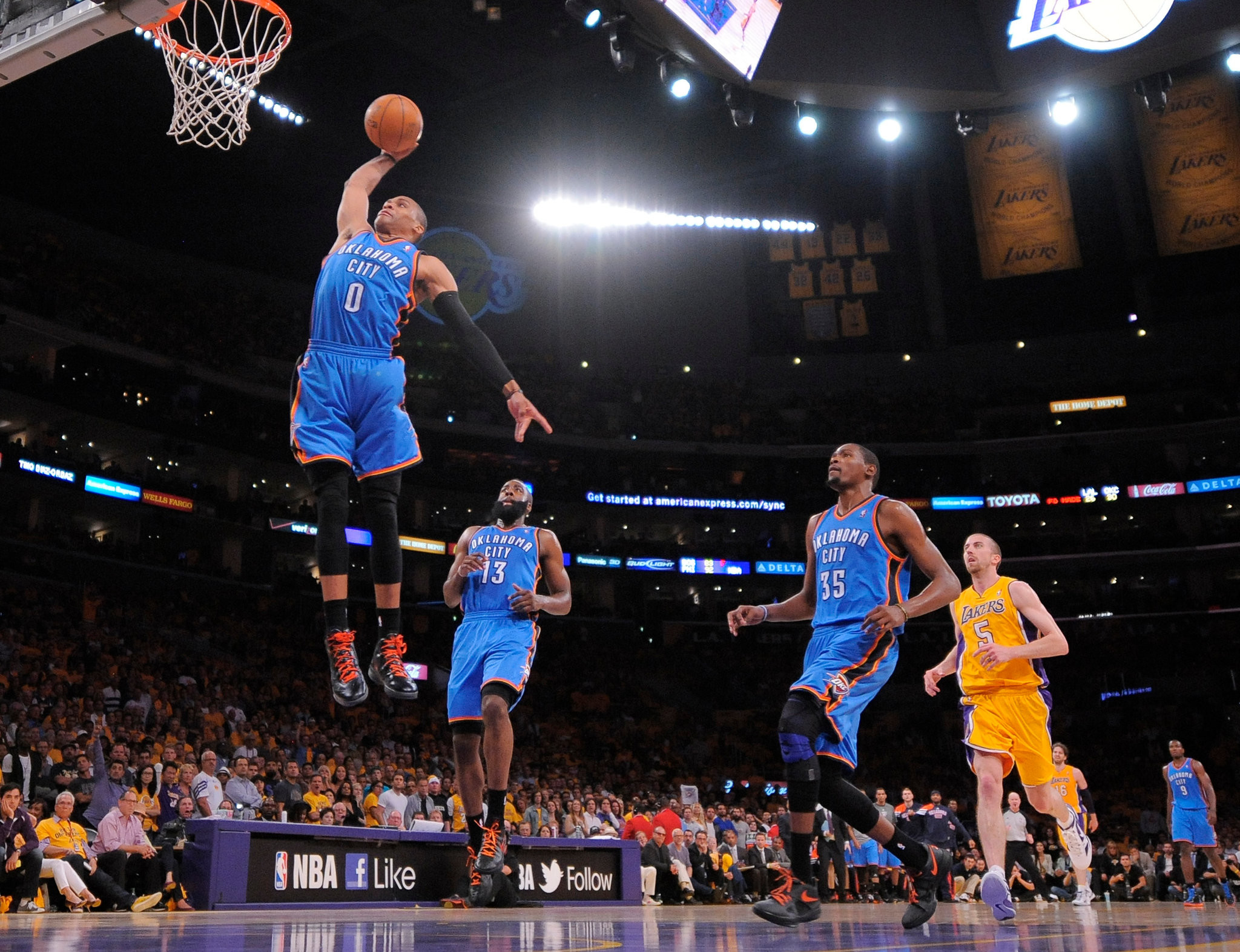 Russell Westbrook Dunk Wallpaper 29