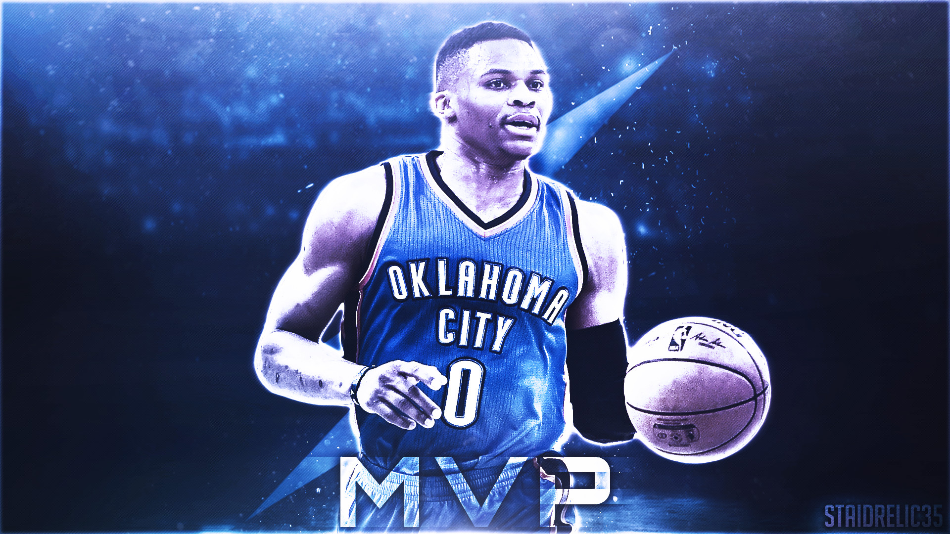 Simple Russell Westbrook "MVP" design I created. What do you guys think?