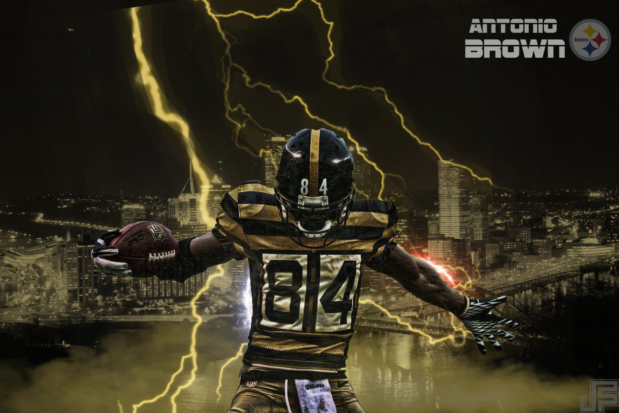 Pittsburgh Steelers Antonio Brown High Resolution Wallpapers Catrice Walsh, 2136×1424