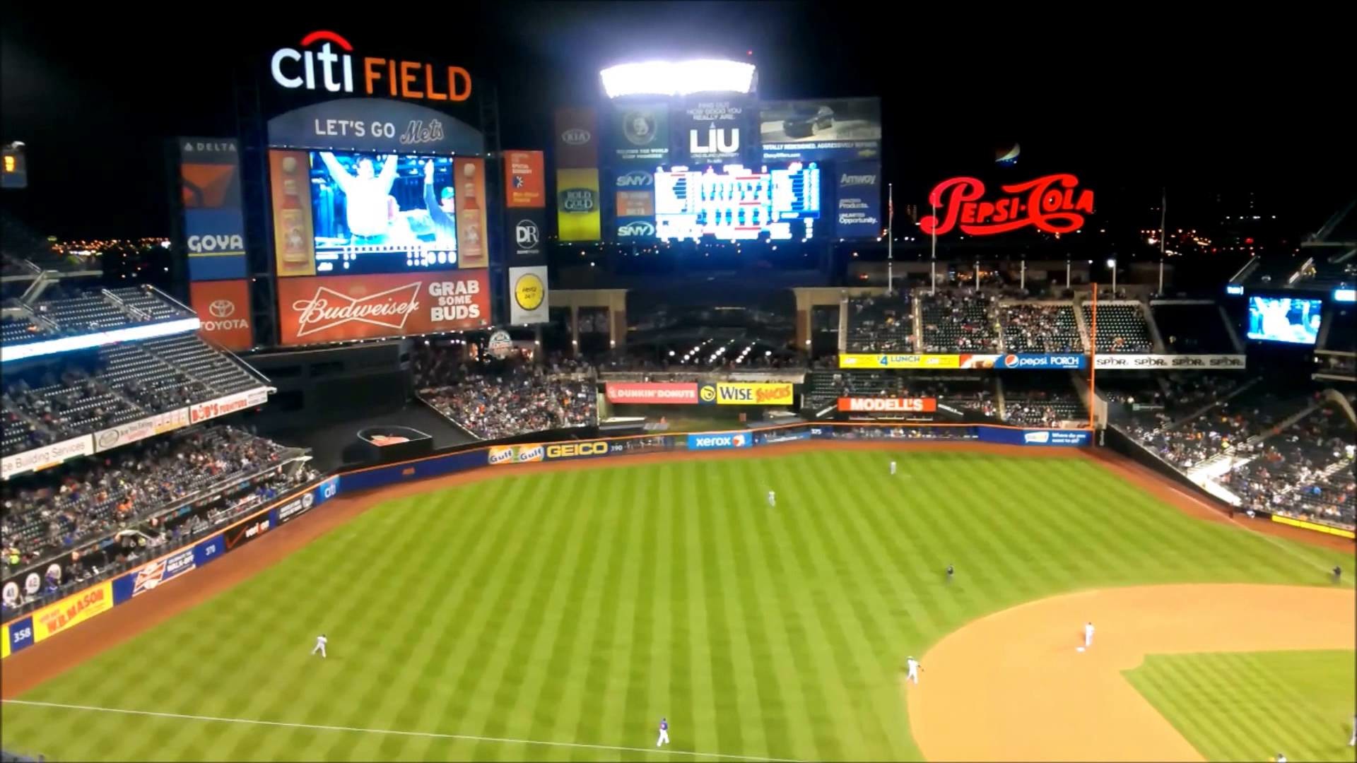 Baseball Game – New York Mets – Milwaukee Brewers at Citi Field, New York  City – part 1 – YouTube