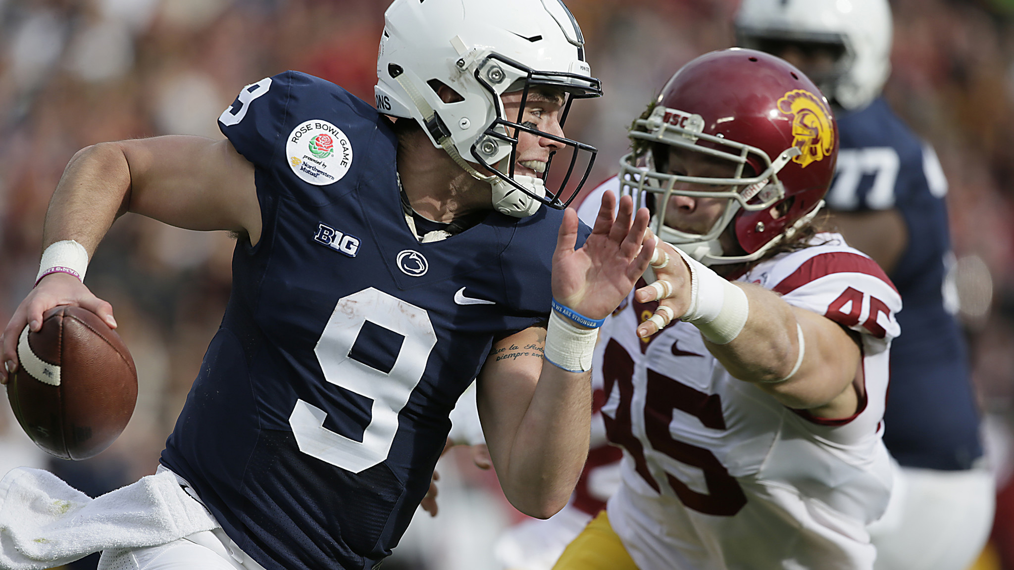 Trace McSorley tries to make sense of Penn States loss in Rose Bowl – LA Times