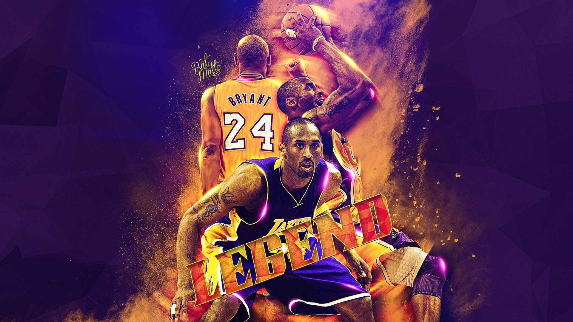 Kobe Bryant NBA Legend Wallpaper
