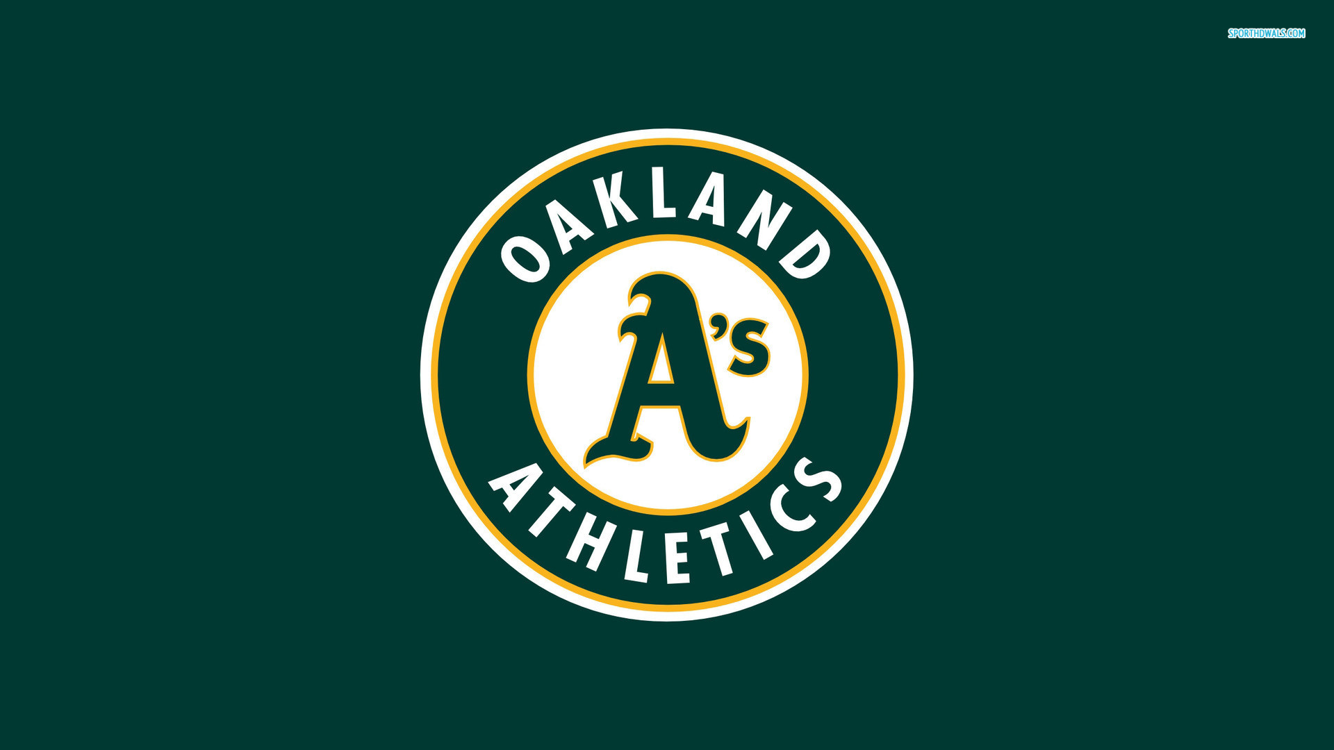 Oakland Athletics Logo Wallpaper