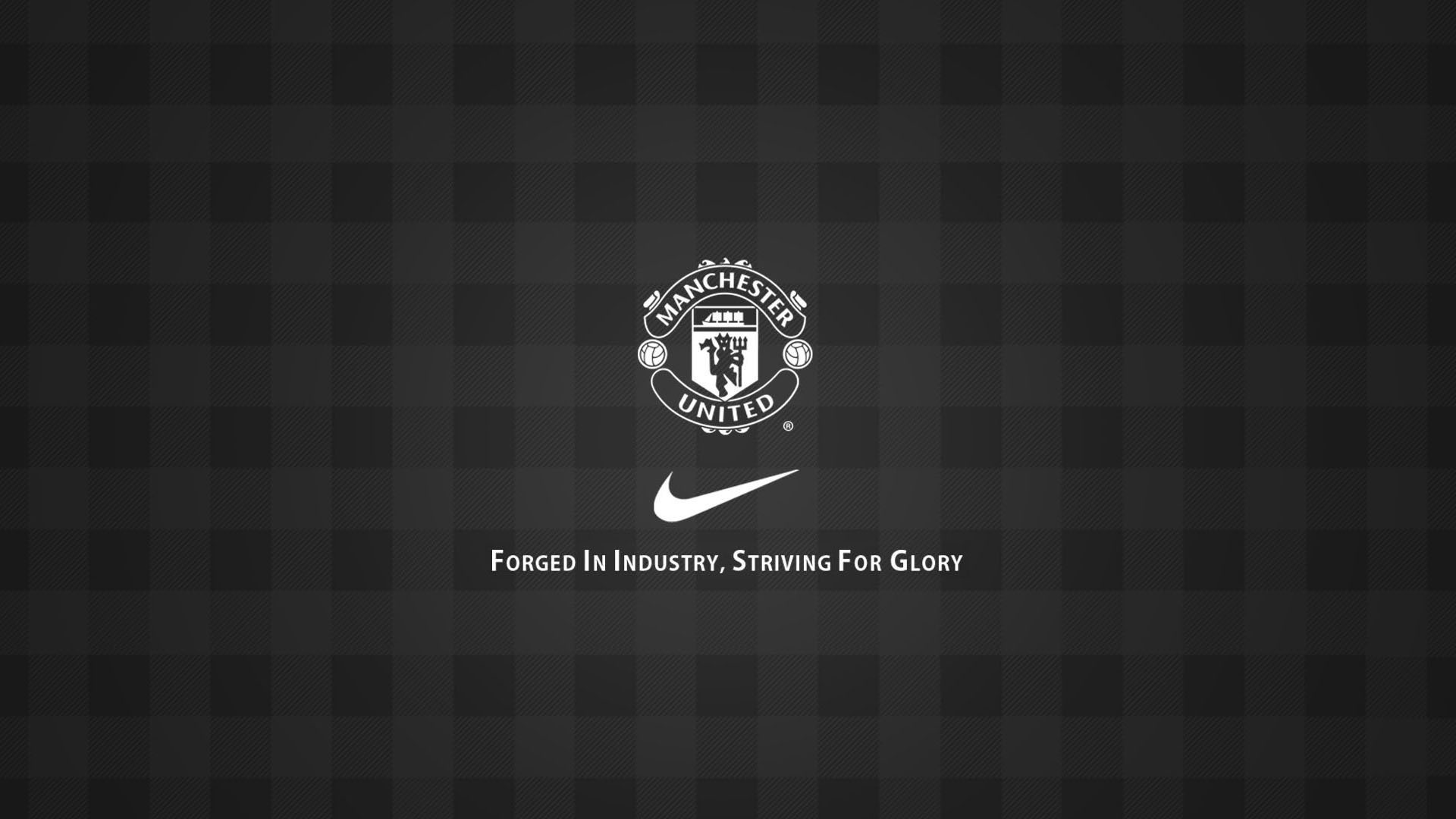 Manchester United Black Logo Wallpaper by DALIBOR manchester