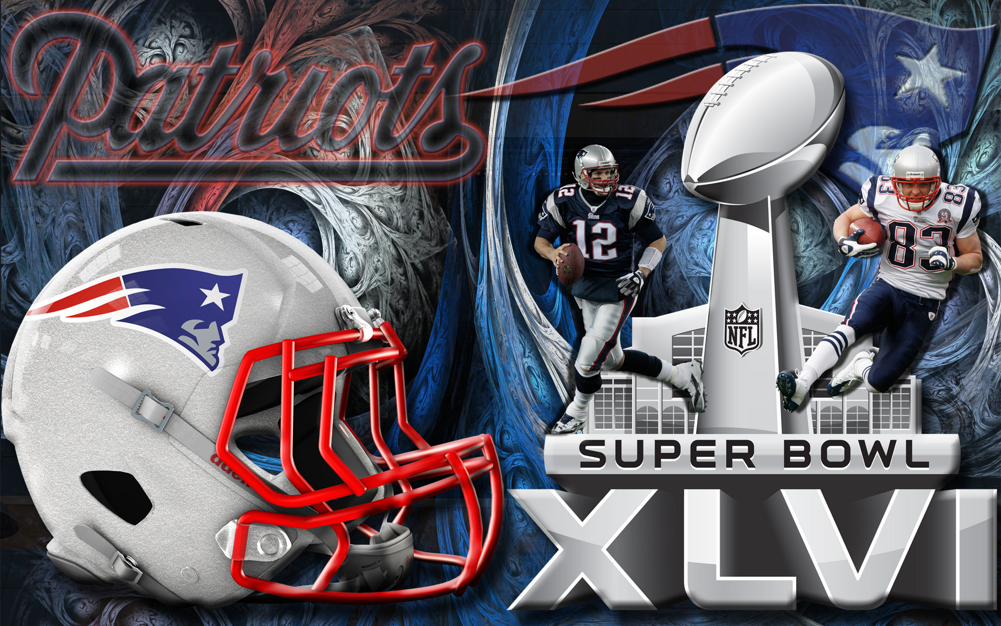… 16×10 Widescreen New England Patriots Super Bowl XLVI Wallpaper …