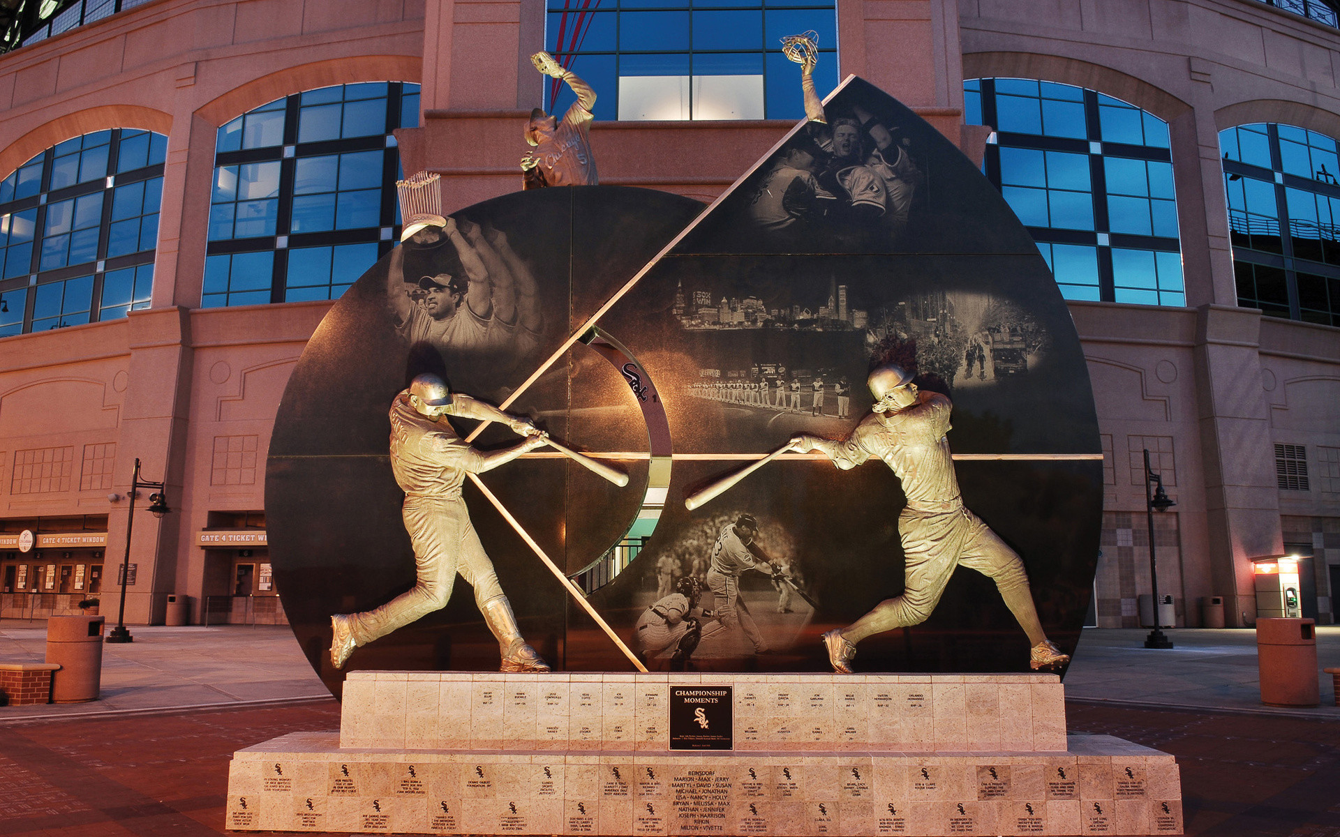 Mlb, Sports, Chicago White Sox Monument, Baseball, Chicago White Sox