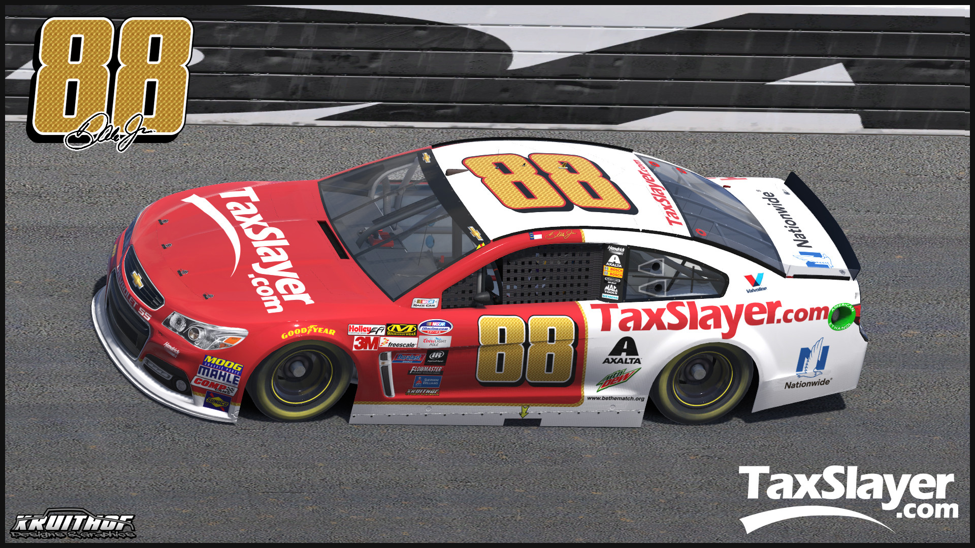 About this Paint. 2016 Dale Earnhardt Jr.