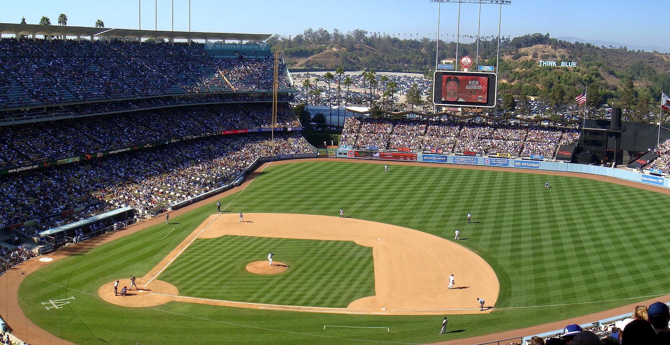 Dodger Stadium In Los Angeles
