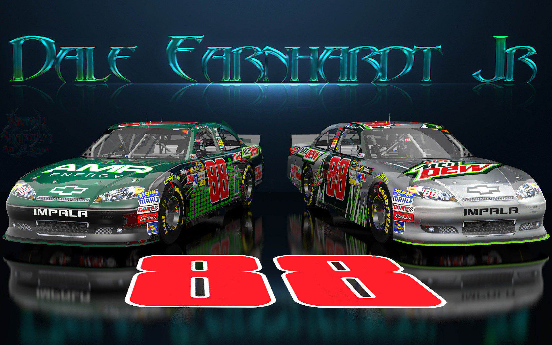 / dale earnhardt jr wicked text amp