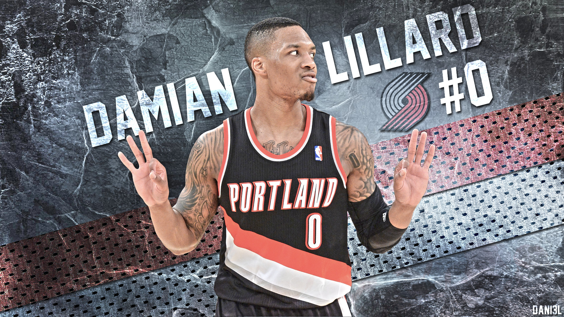 NBA, Portland, Trail Blazers, Portland Trail Blazers, Damian Lillard, Basketball Wallpapers HD / Desktop and Mobile Backgrounds