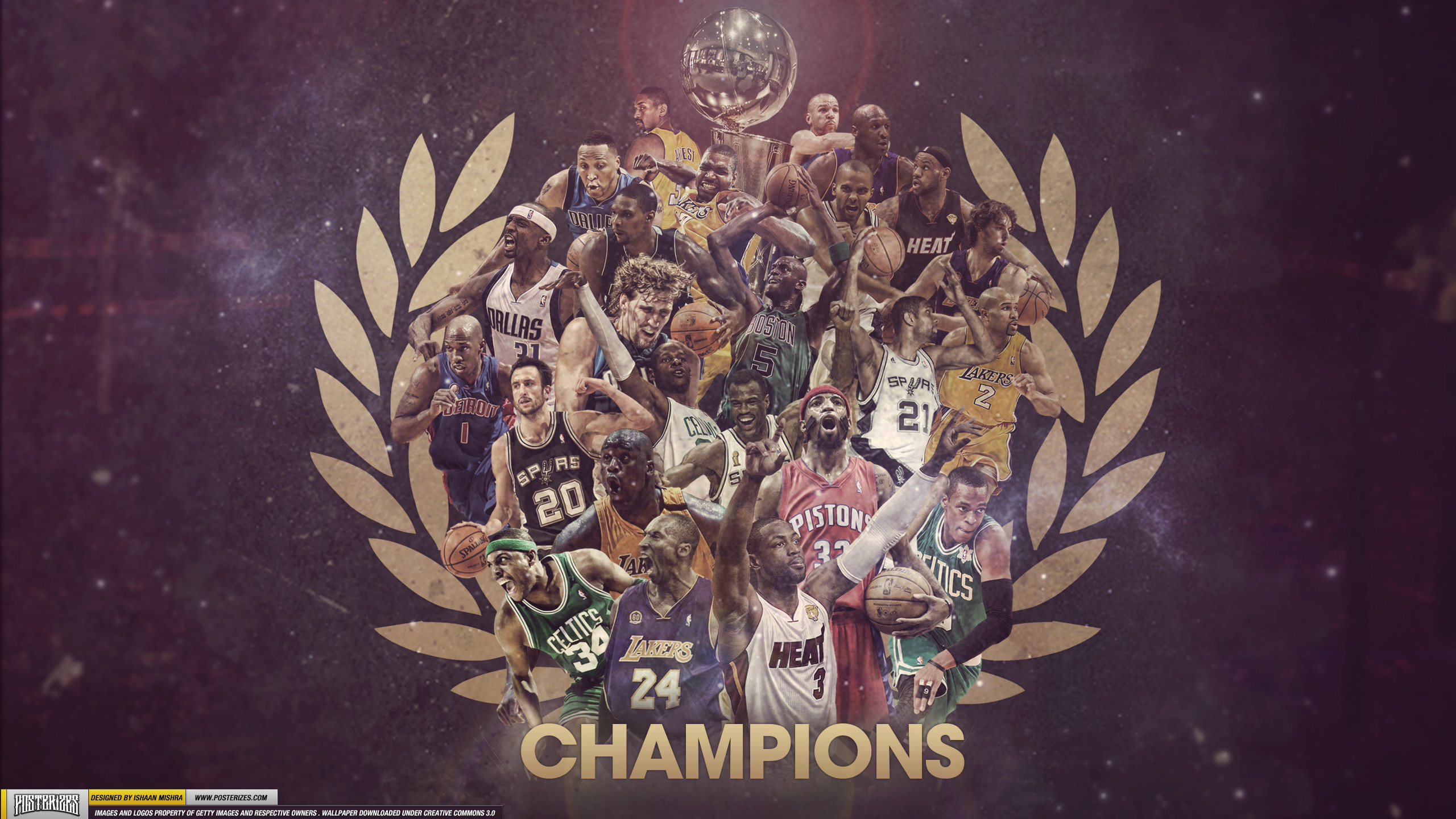 NBA Champions 1999 2012 WALLPAPER