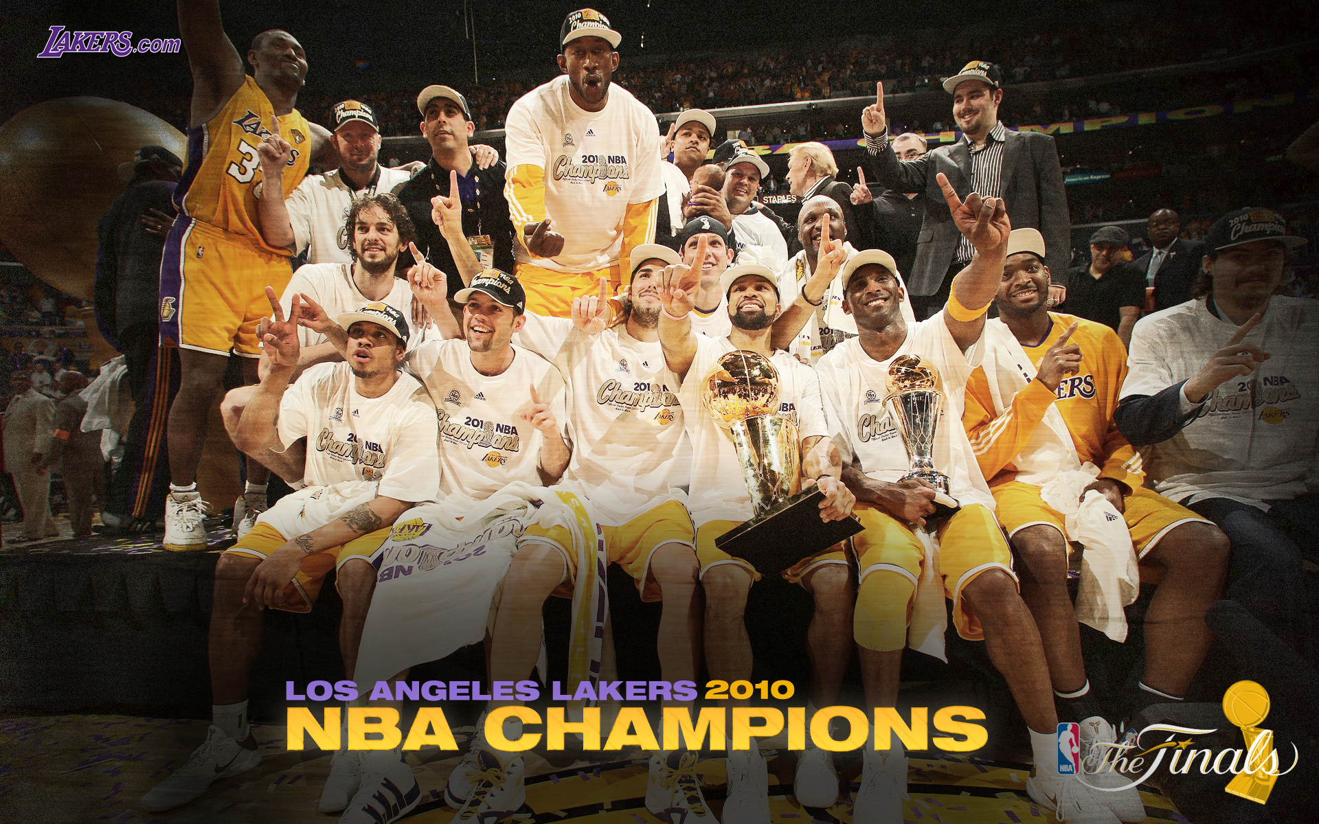 Lakers Desktop Wallpapers 2009 10