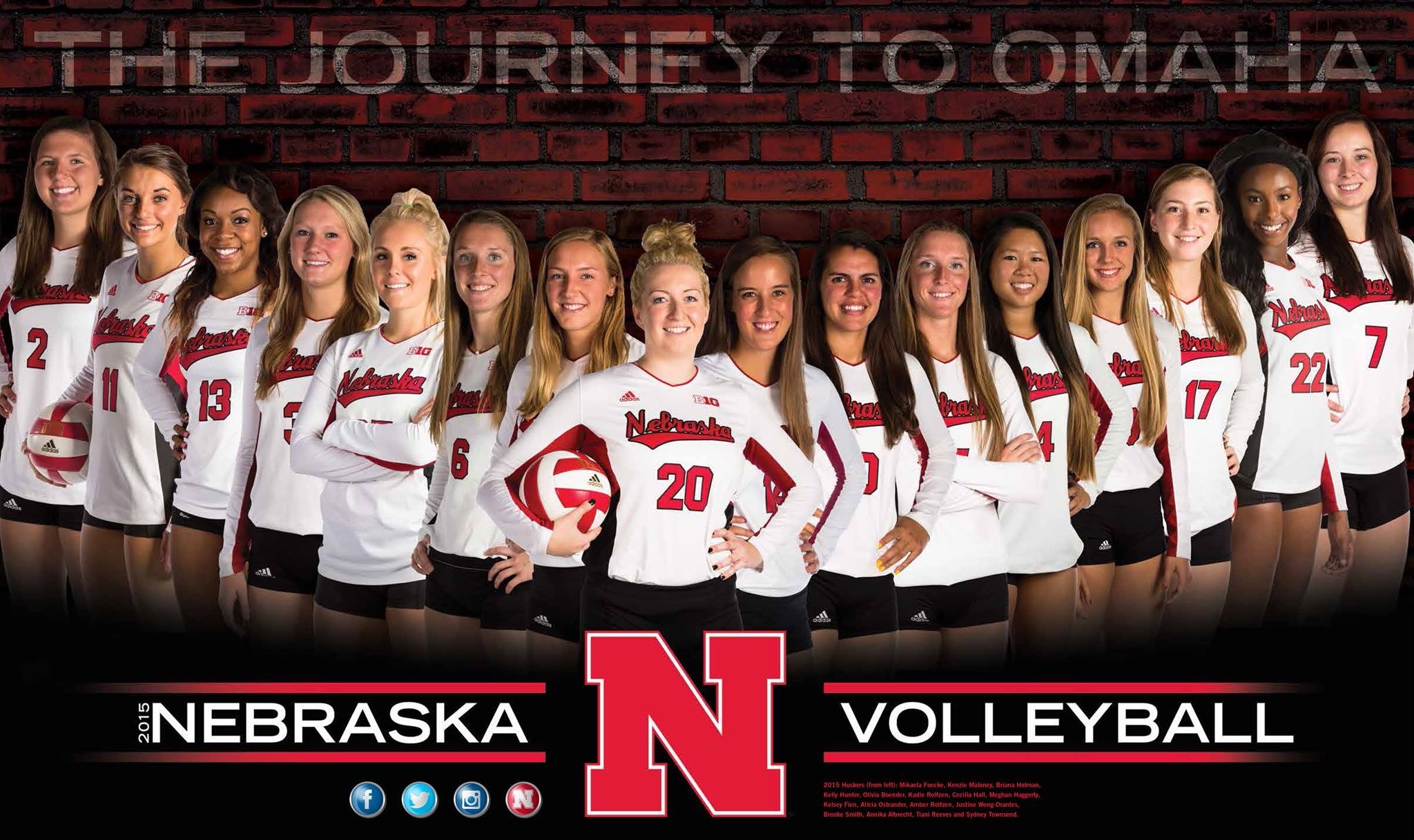 University of Nebraska Volleyball 2015