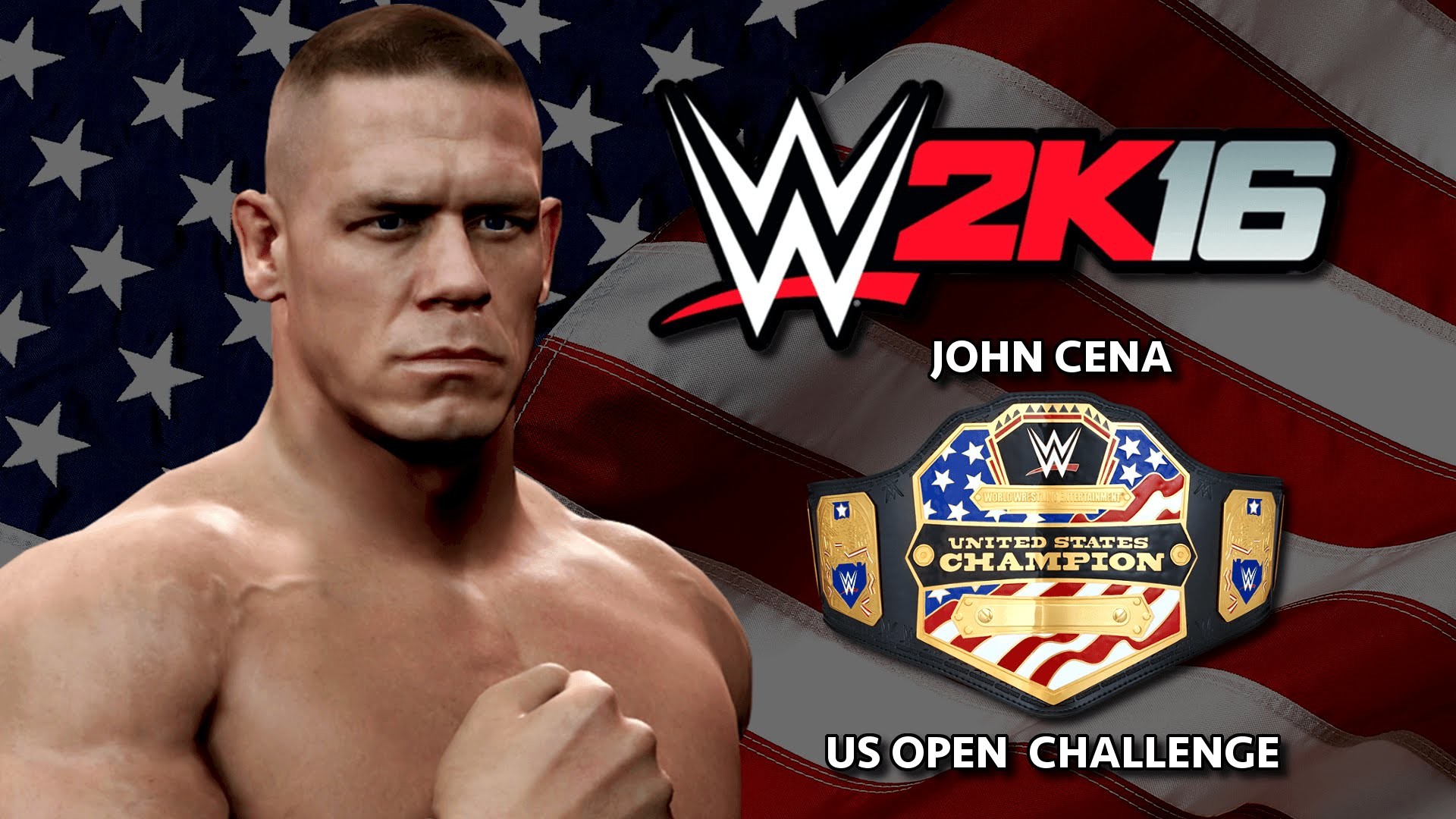 WWE 2K16 John Cena U.S Open Challenge Teaser Trailer Concept