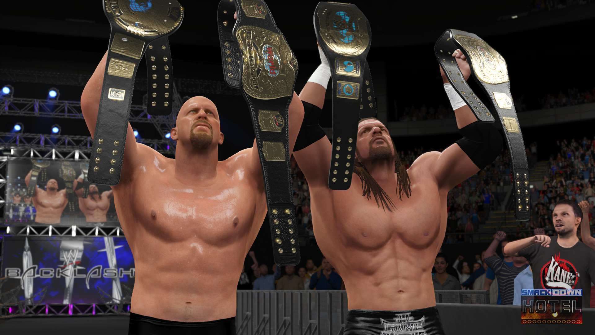 WWE2K16 StoneColdShowcase HHH