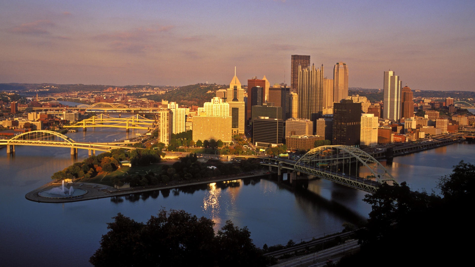 Pittsburgh City, Pennsylvania, USA – Wallpaper