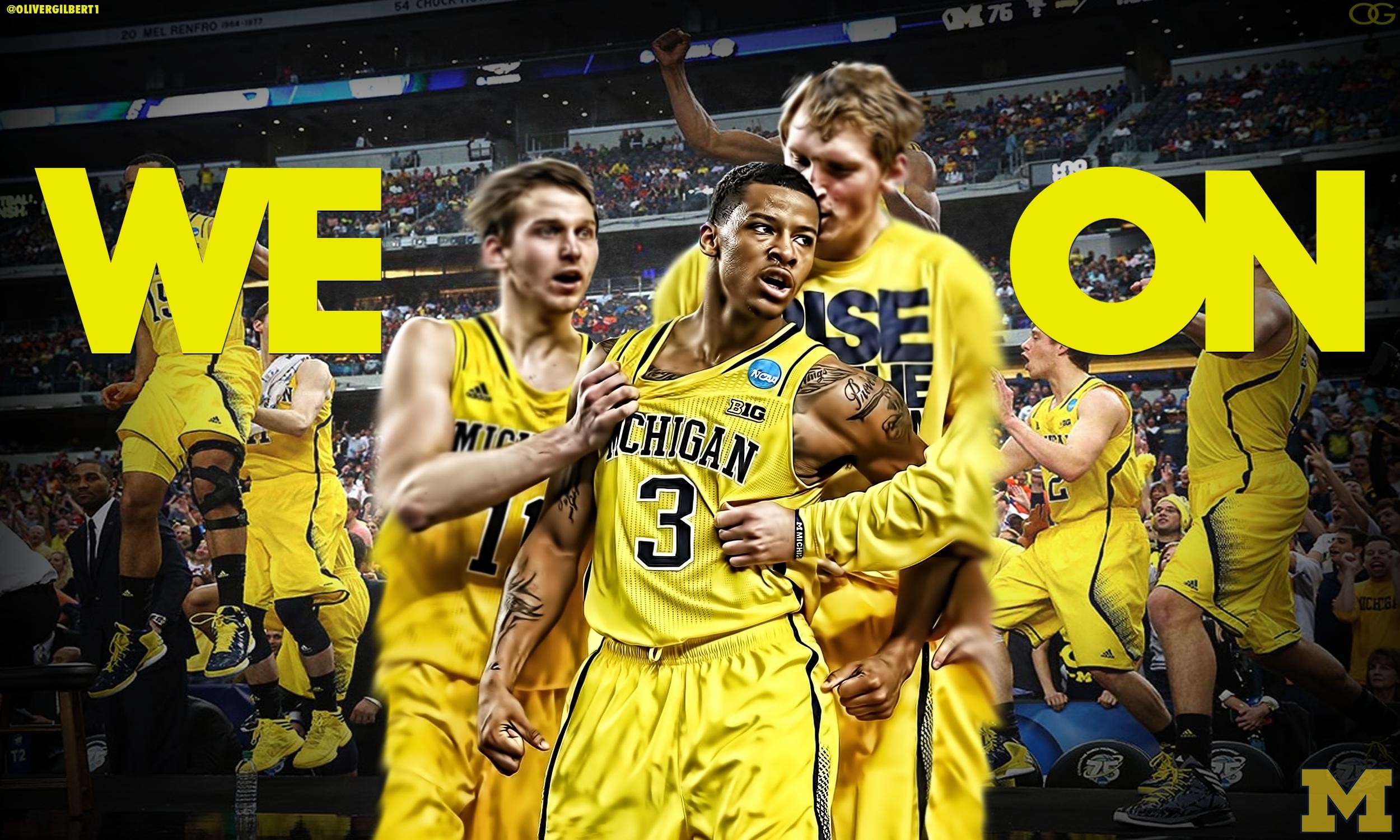 Free Michigan Wolverines iPhone iPod Touch Wallpapers 2500Ã1500