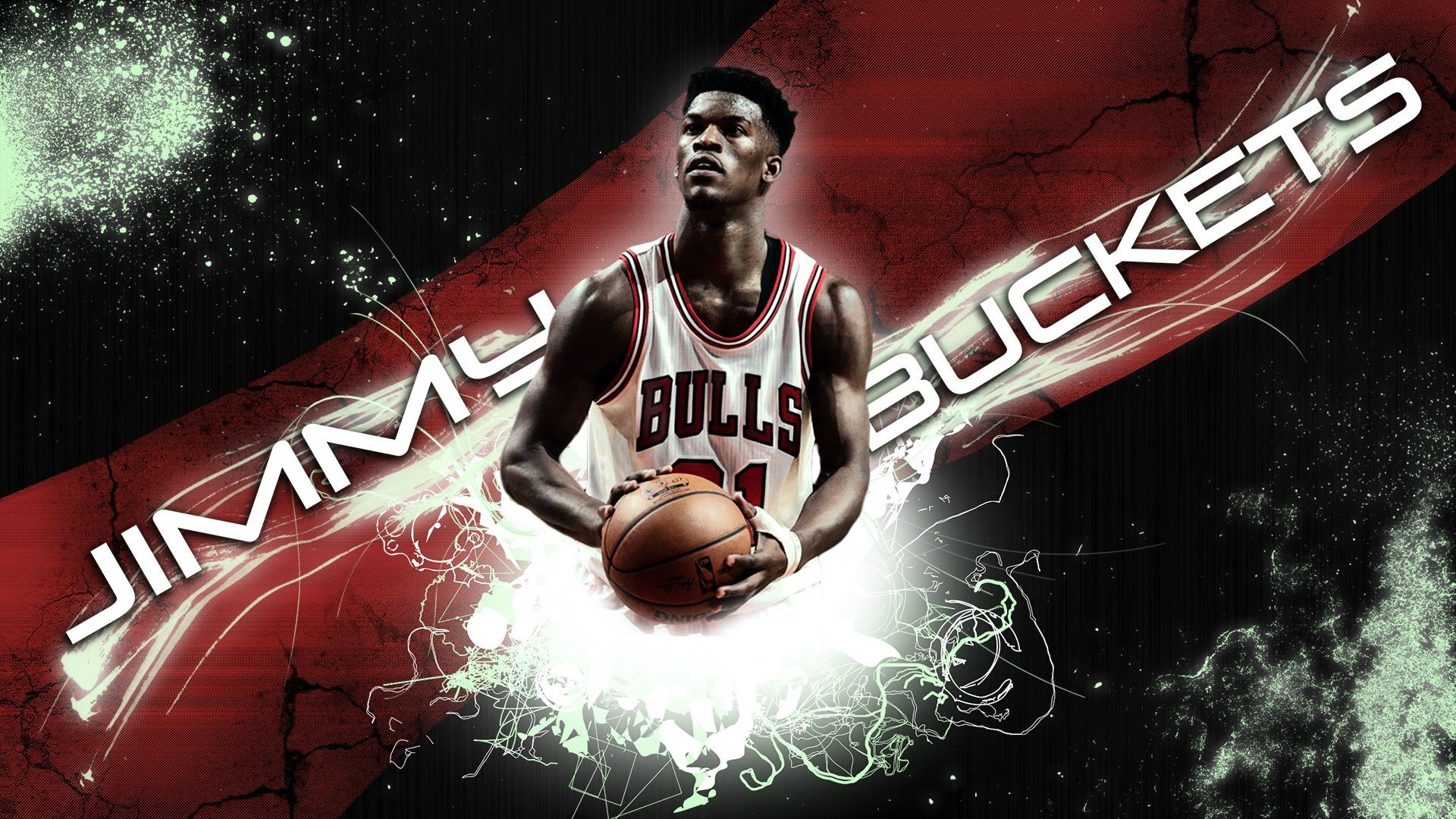 Jimmy Butler Glow in the Dark Wallpaper