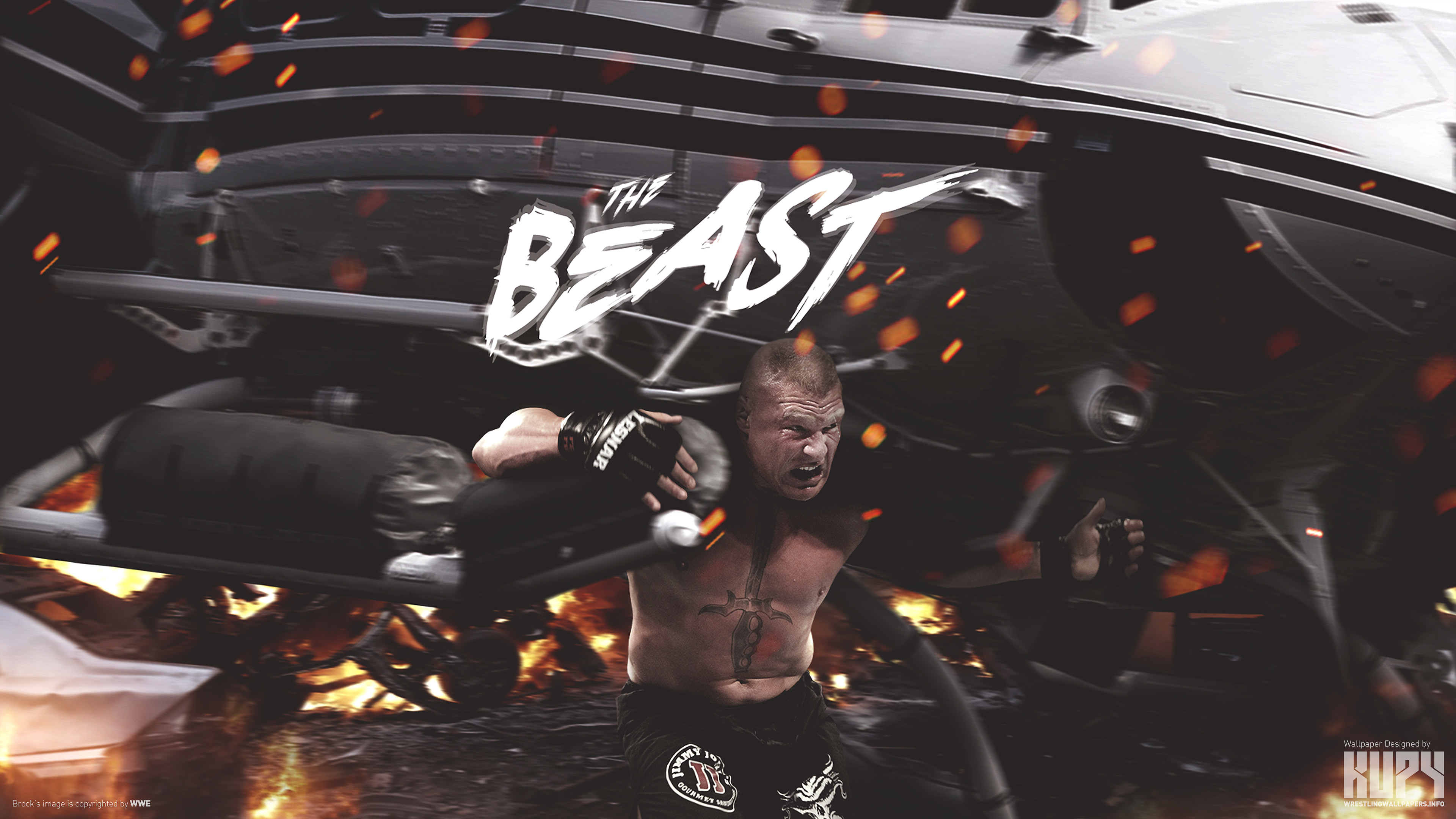 The Beast” Brock Lesnar wallpaper