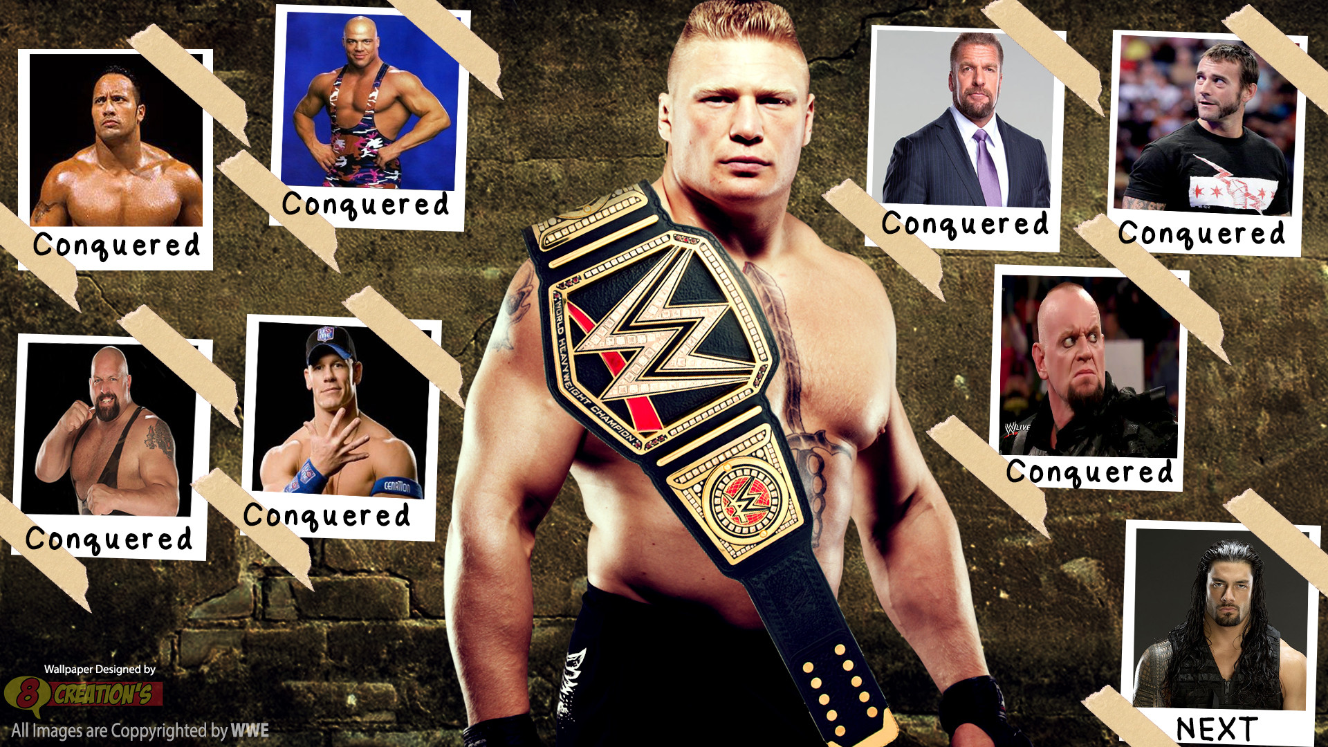 Brock Lesnar 2015 Wallpaper for Ipad