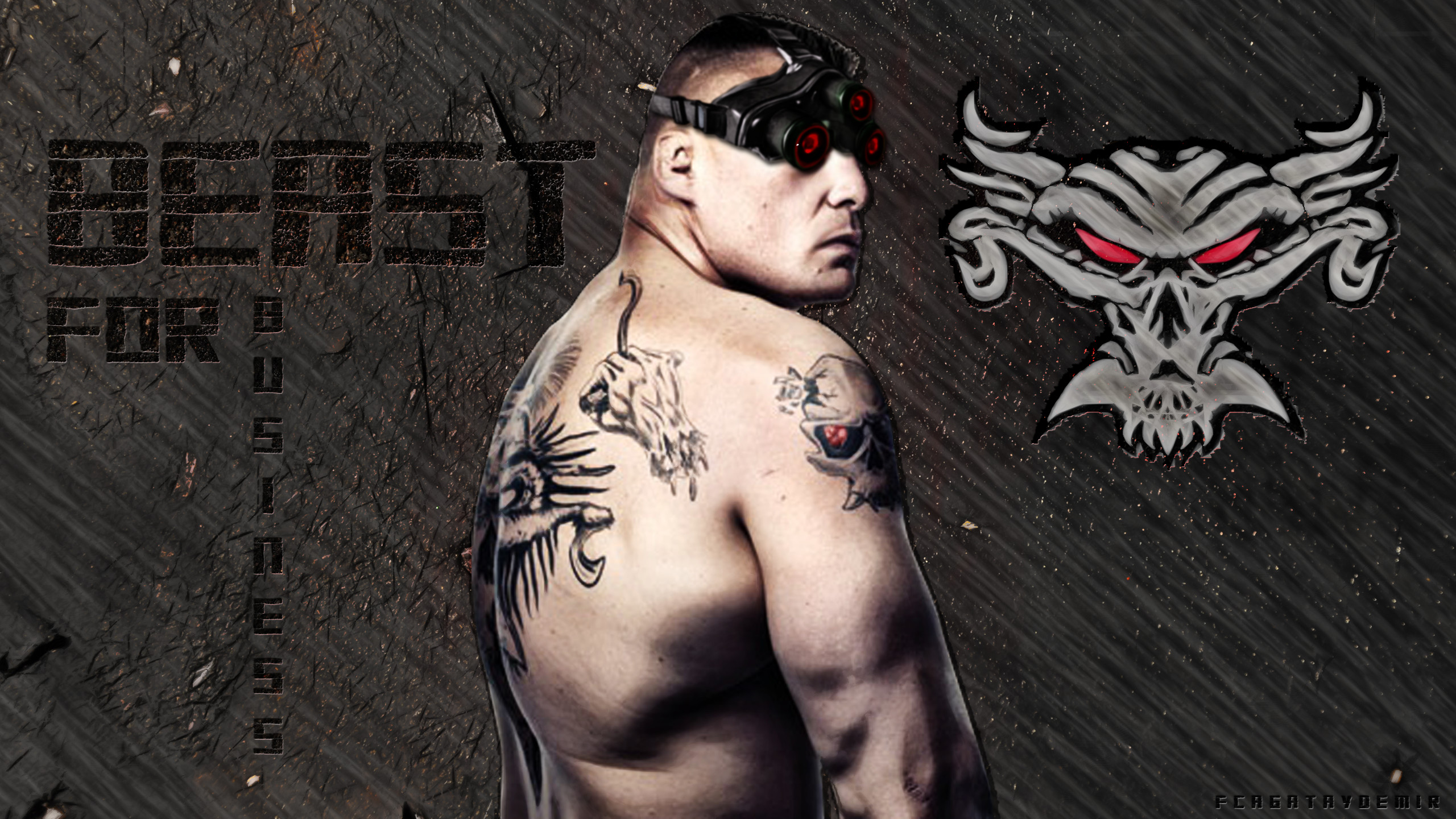 BEAST For Business – BROCK LESNAR Exclusive by CagatayDemir