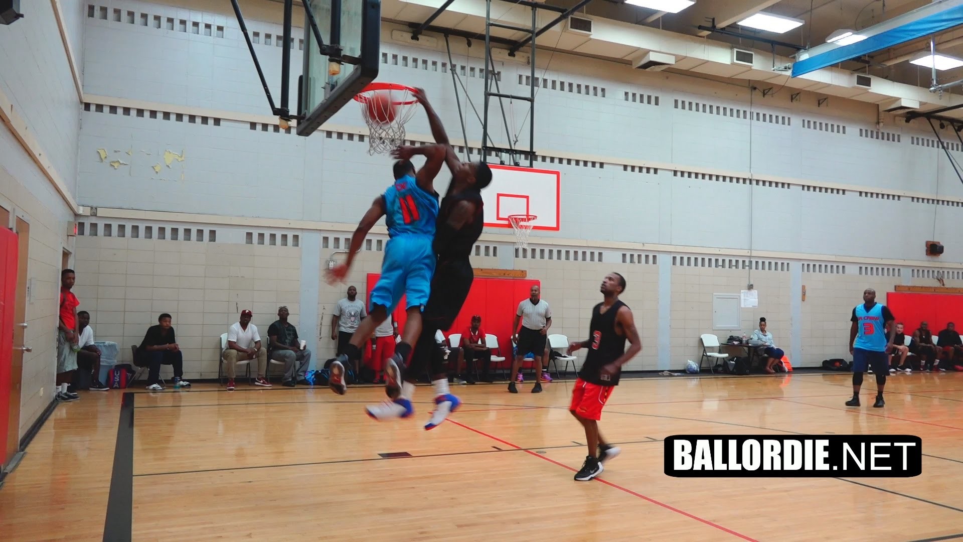 Gets dunked on but responds with Ankle breaker | Ballordie / Ball is life /  Hoop Mixtape