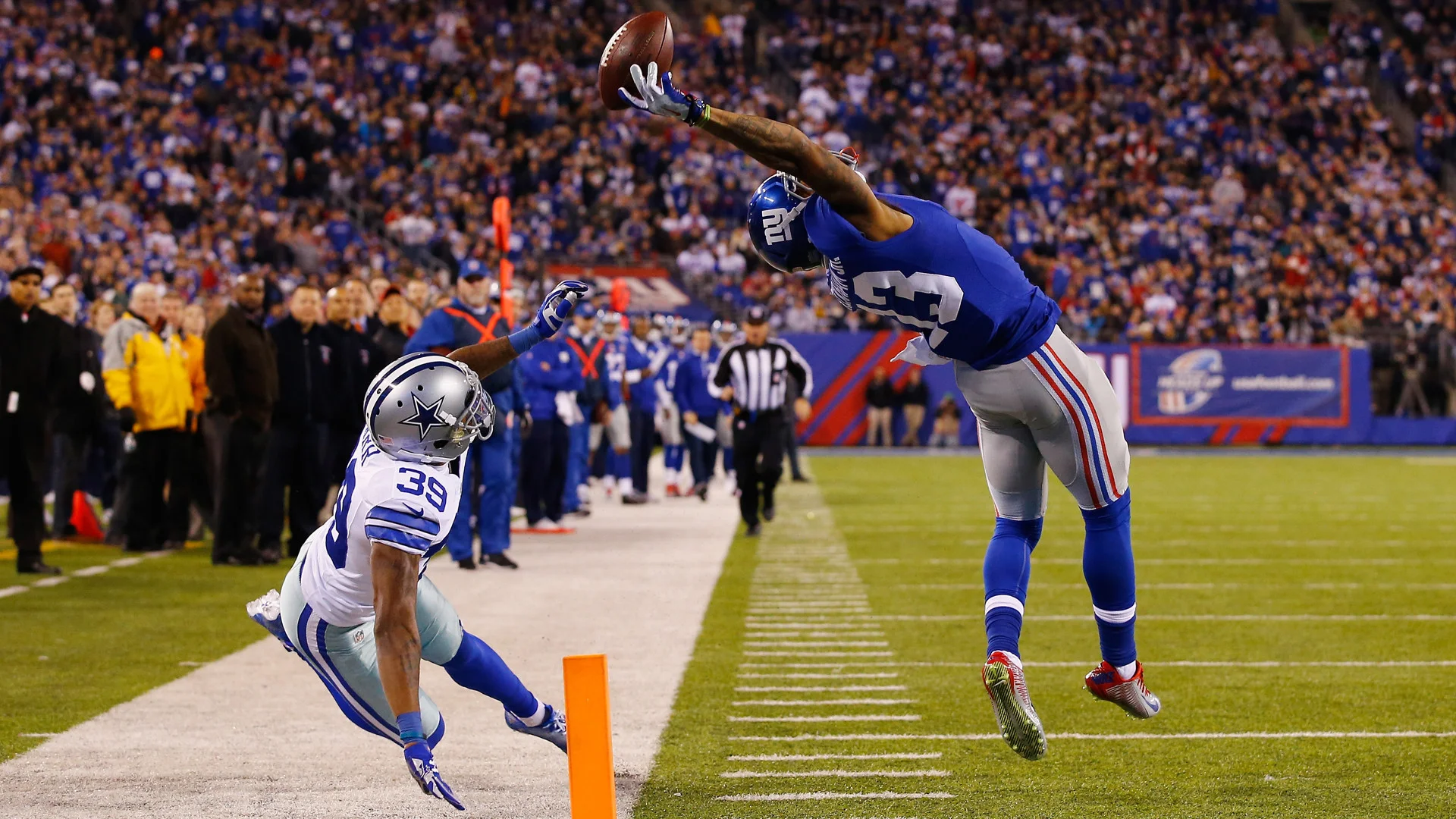 At a Sky Sports Facebook Live event, Odell Beckham Jr described the moment  that made