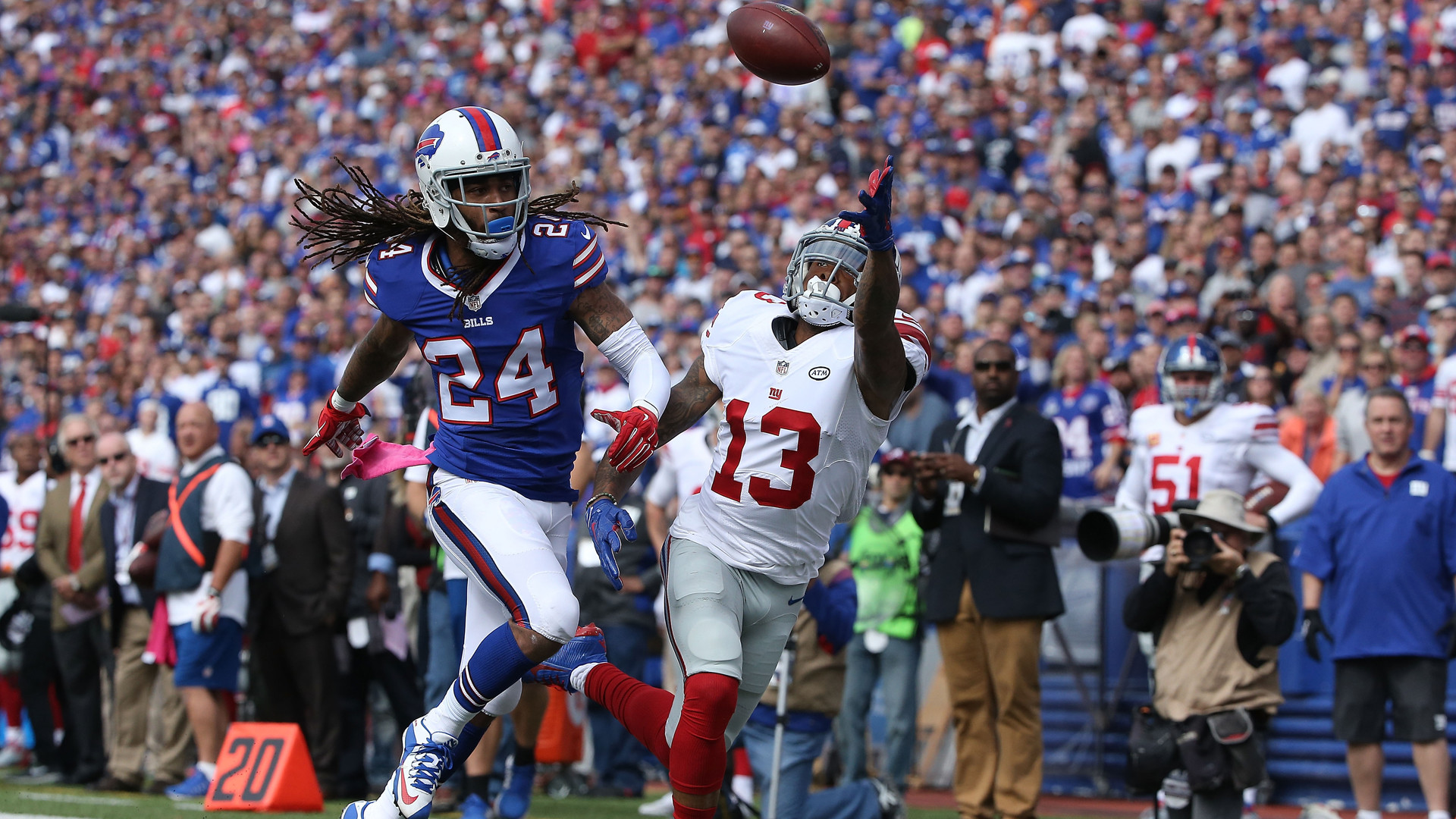 Odell Beckham Jr. nearly repeated The Catch against the Buffalo Bills, but