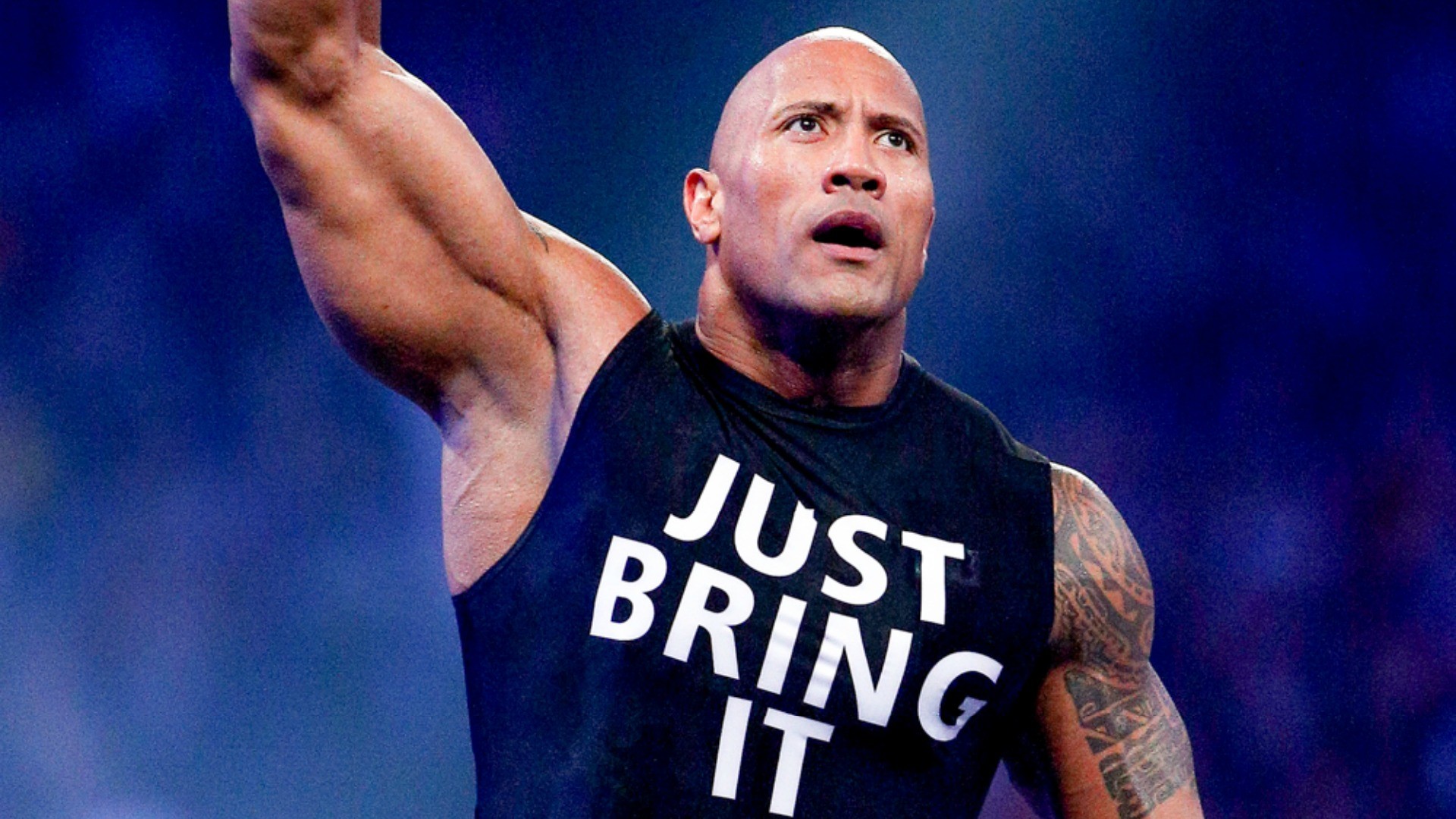 The Rock returns to WWE 'Raw,' lays the smackdown on The New Day | WWE |  Sporting News