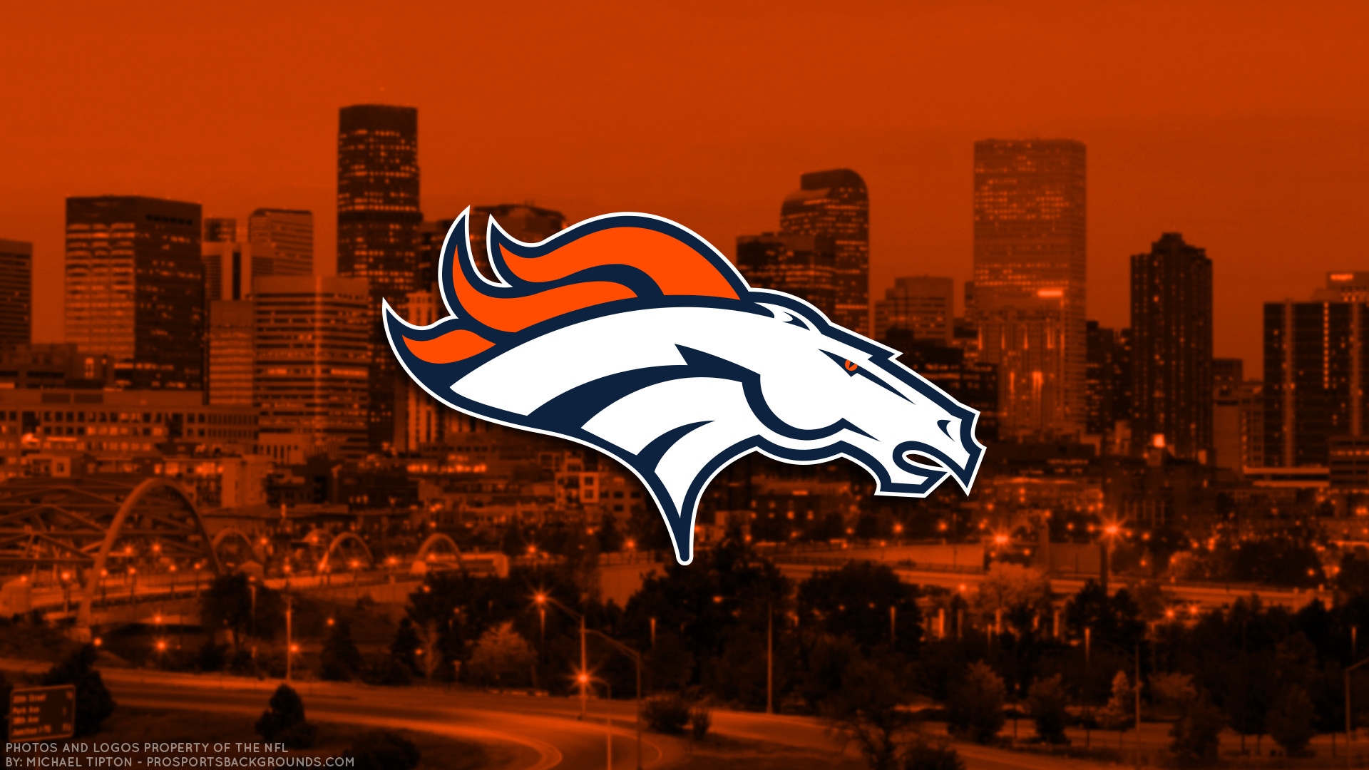 Denver Broncos 2017 football logo wallpaper pc desktop computer