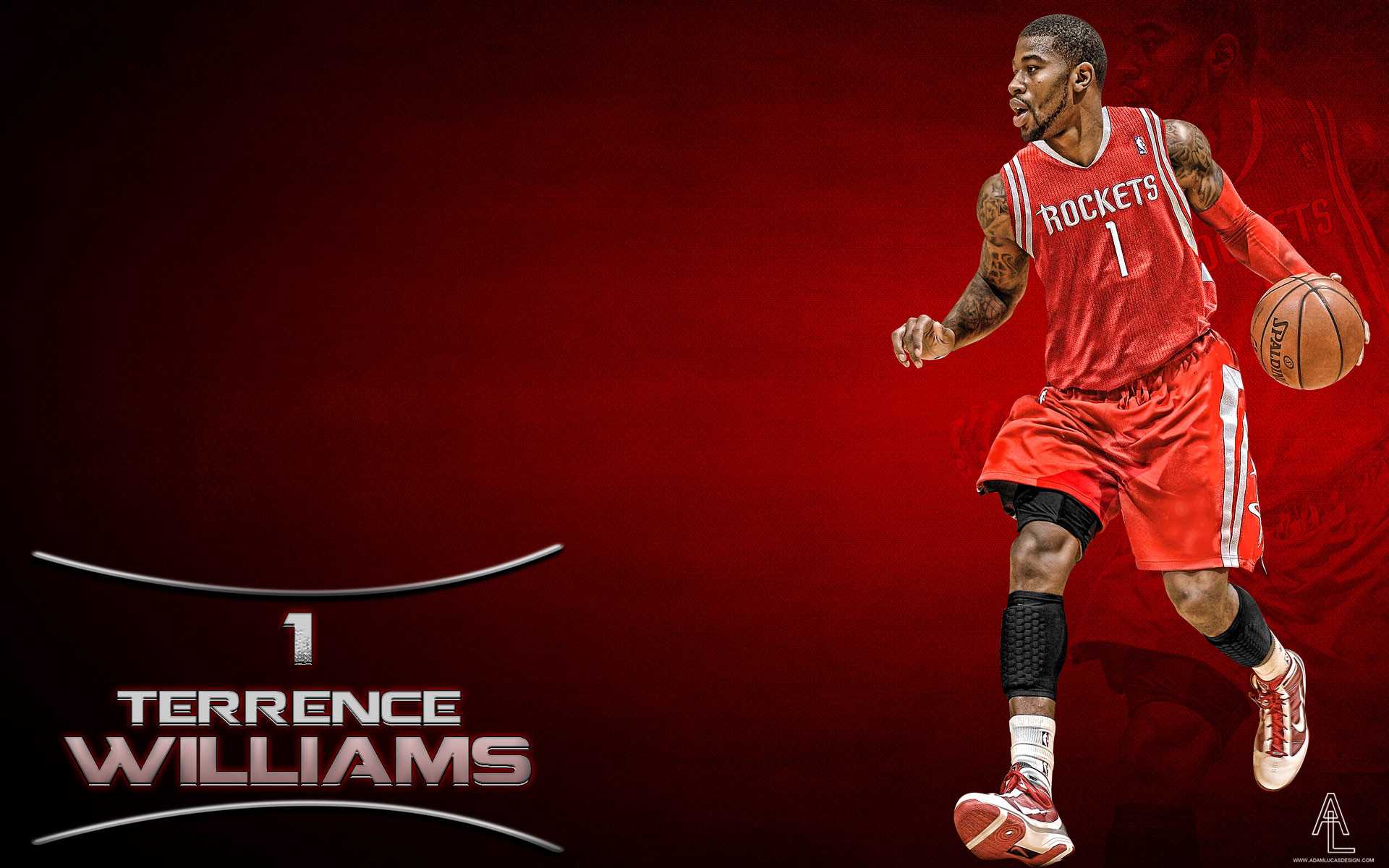 Terrence Williams Rockets Widescreen Wallpaper