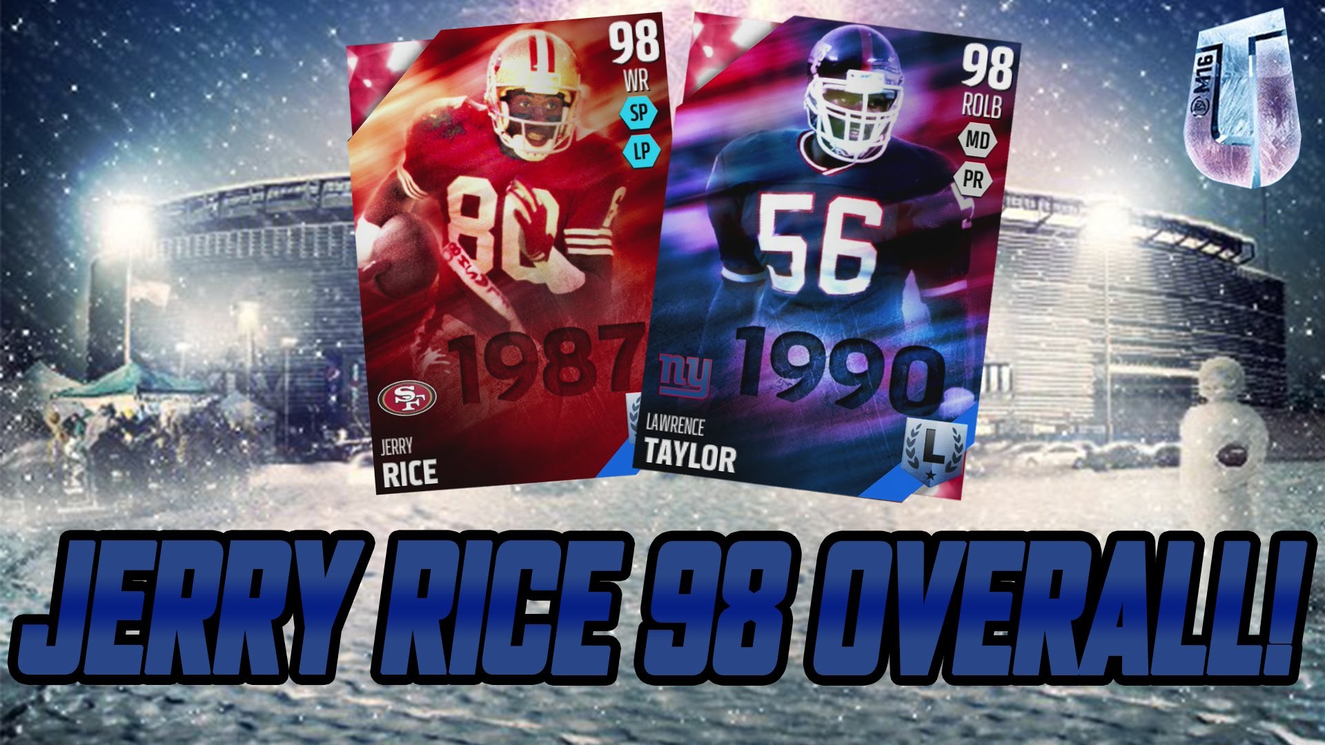 JERRY RICE 98 OVERALL OMG GIFT REVEAL DAY 2 – Madden 16 Ultimate Team – YouTube