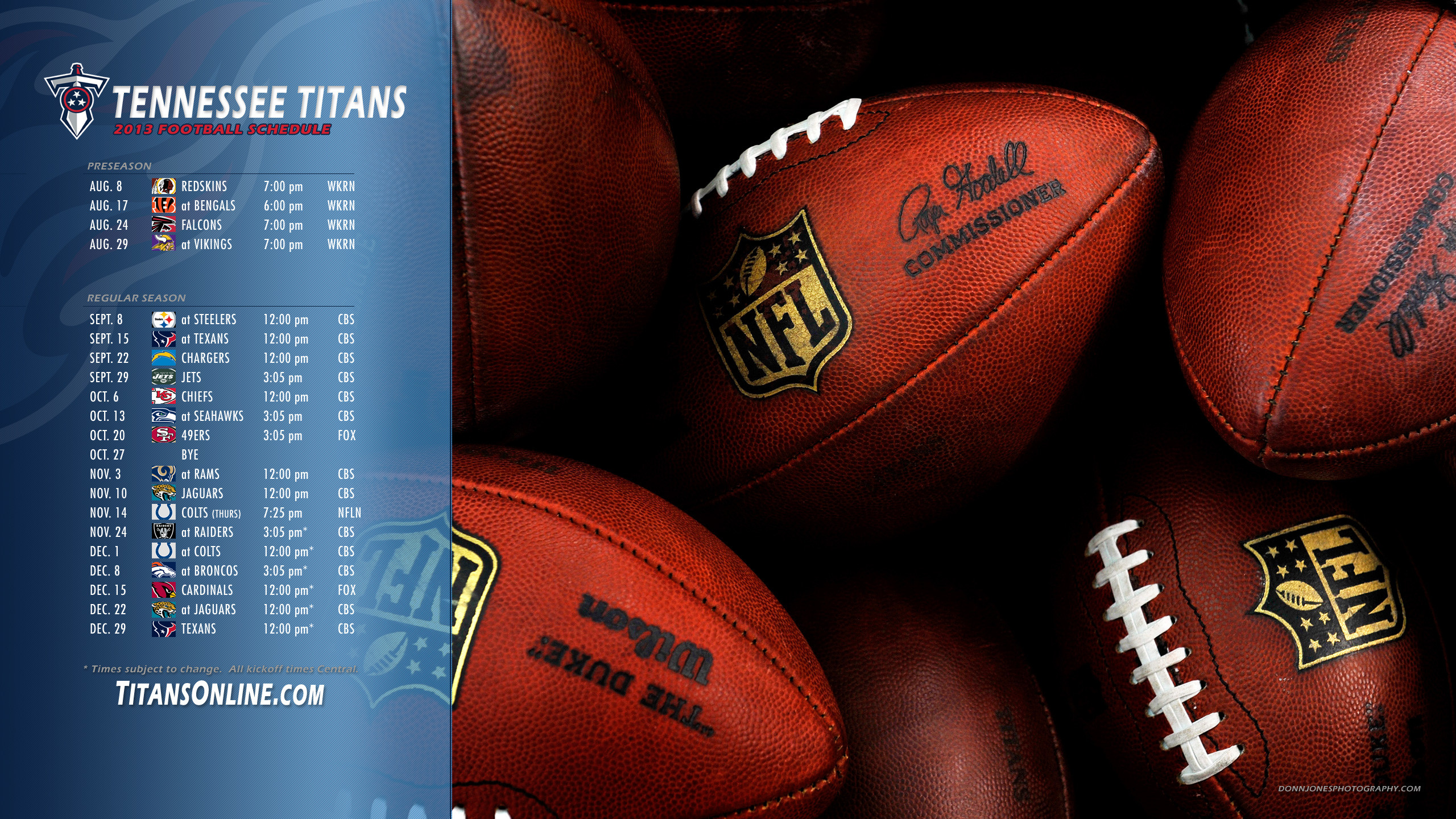 Tennessee Titans | Downloadable Desktop Wallpaper