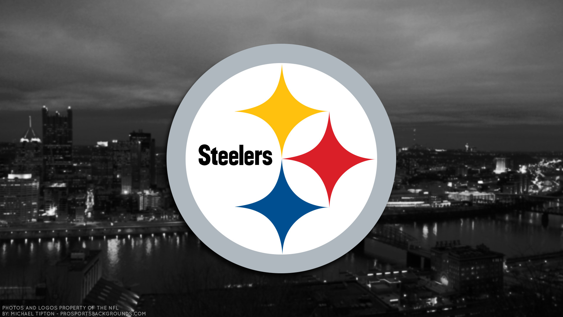 Pittsburgh Steelers 2017 football logo wallpaper pc desktop computer