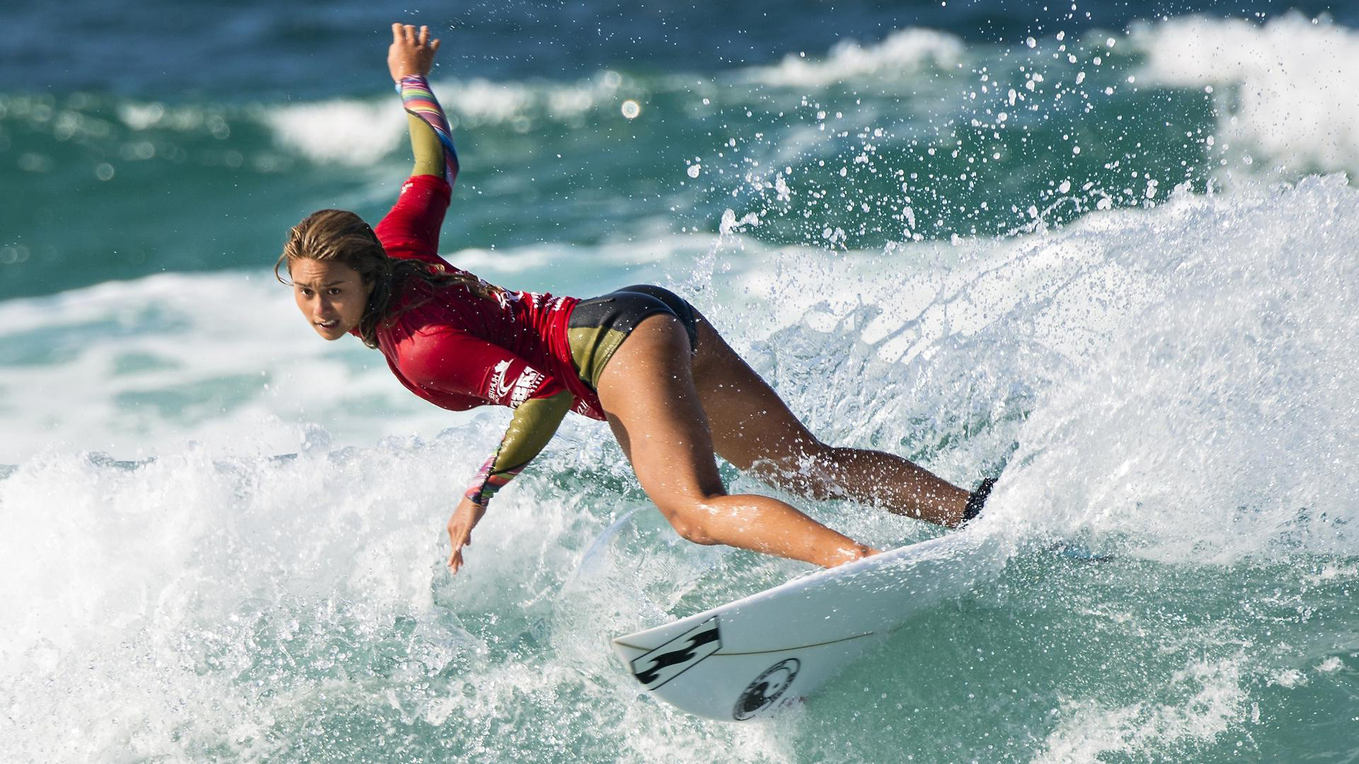 Surfing Girl HD Wallpaper : Get Free top quality Surfing Girl HD Wallpaper  for your desktop