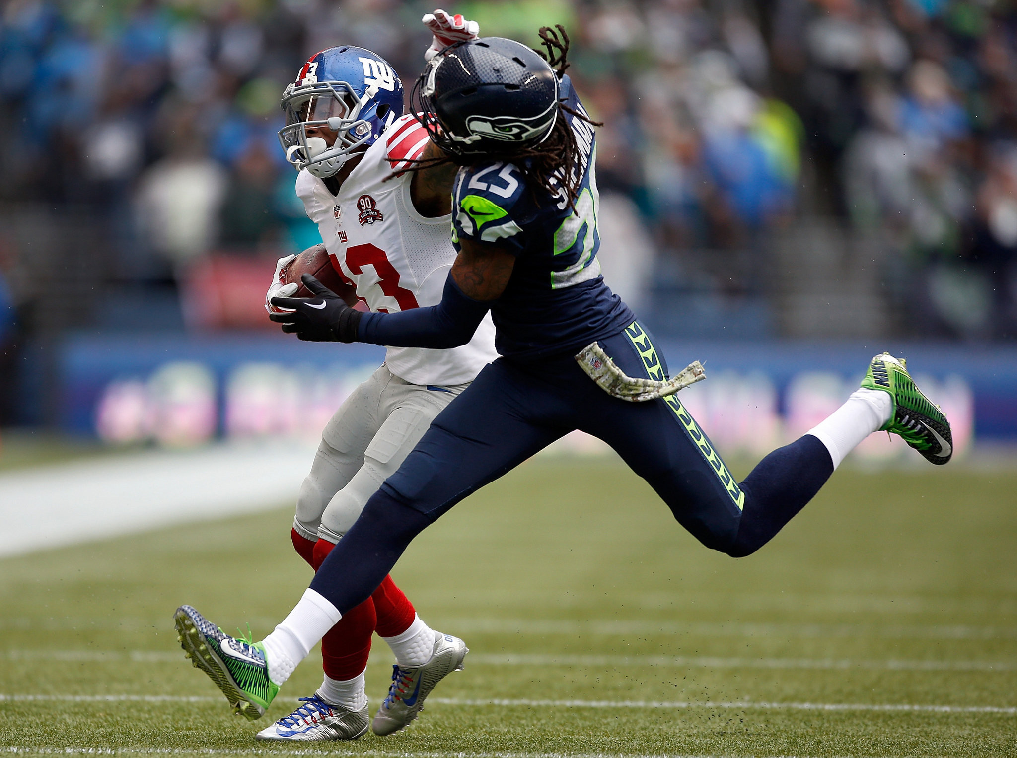 Odell Beckham Jr. dominates Richard Sherman in Giants' loss to the Seattle  Seahawks | The good, bad and the ugly | NJ.com