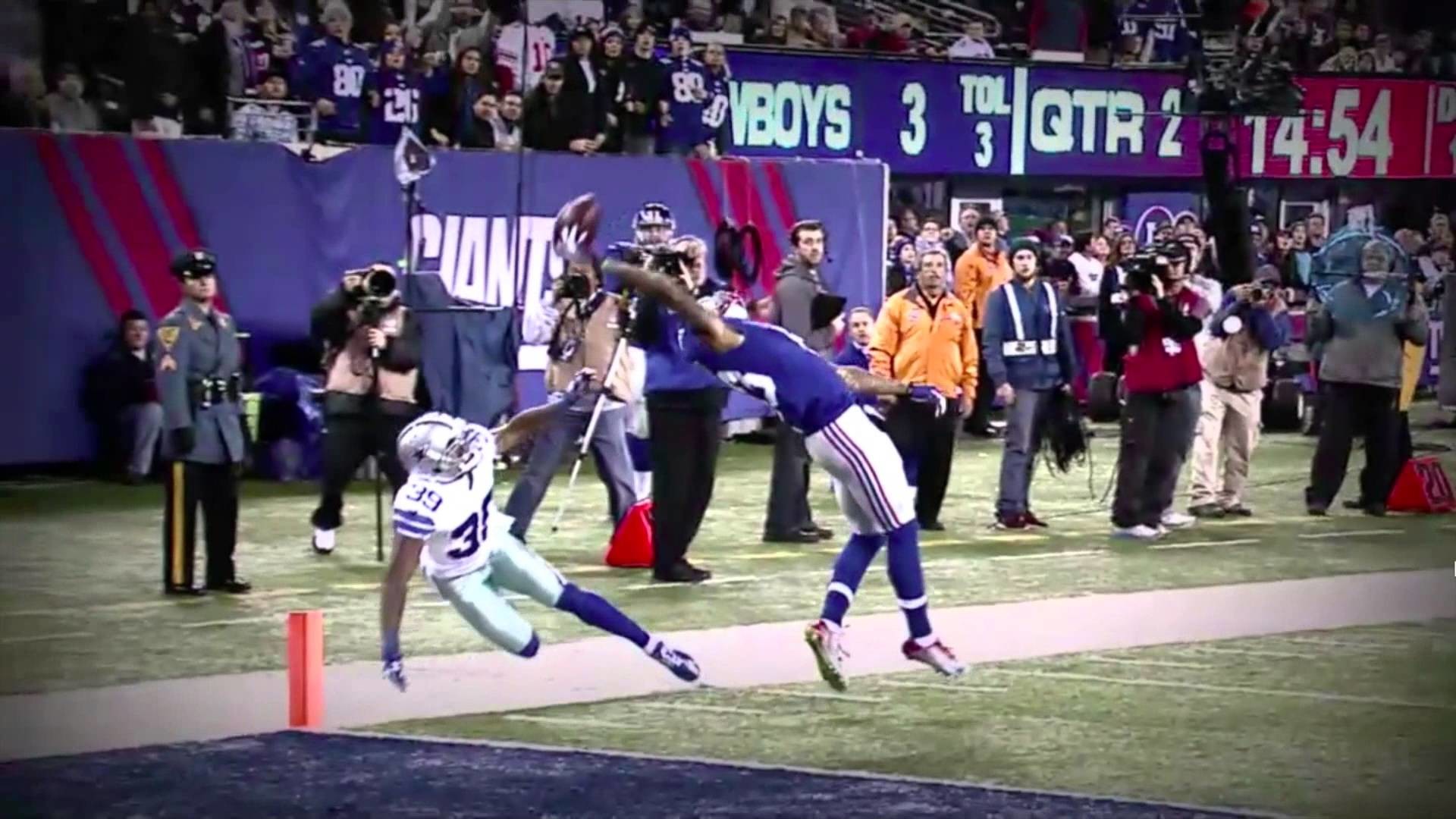 Odell Beckham Jr s Touchdown Catch NewYork Giants vs Dallas