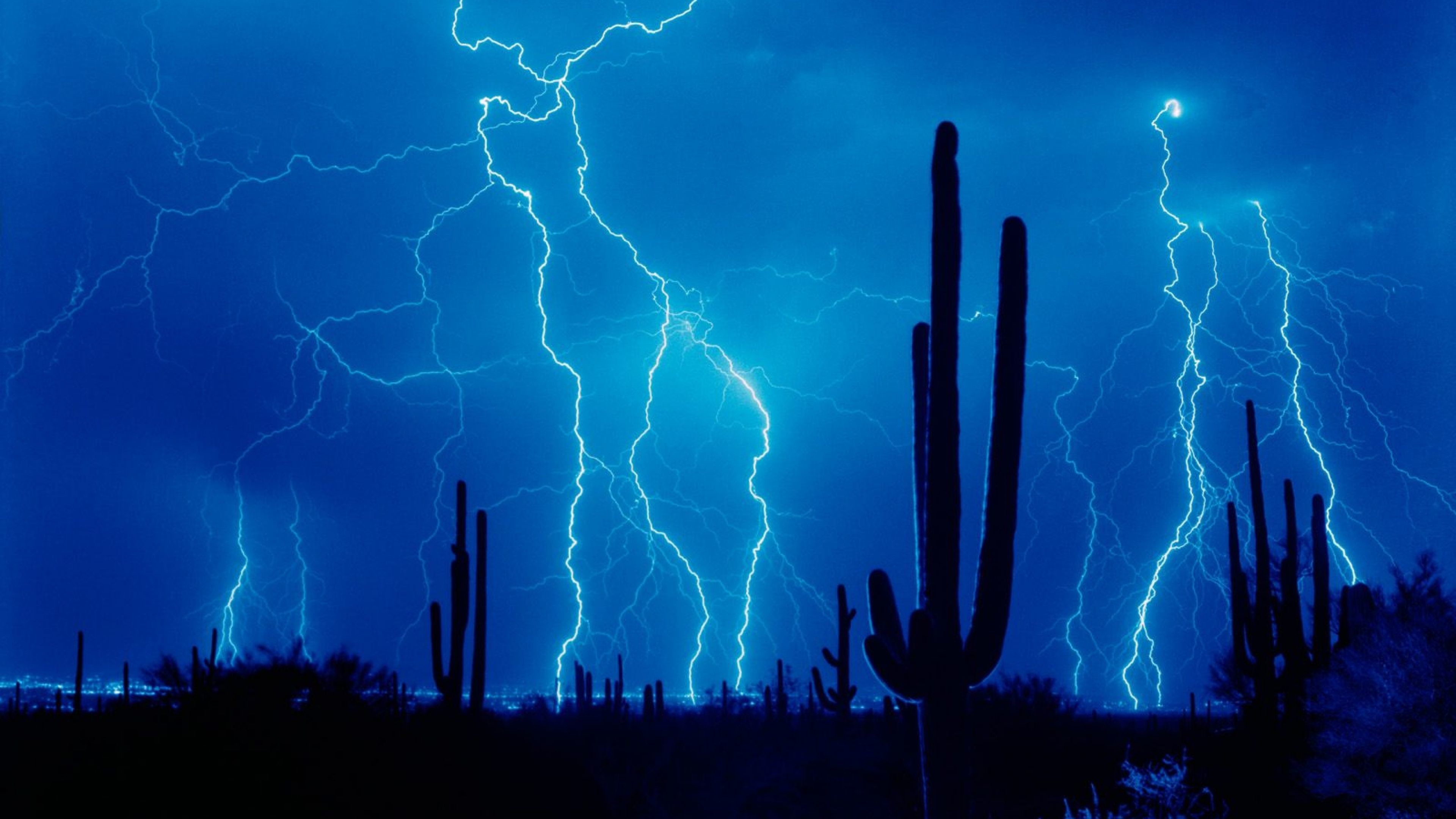 Download Wallpaper Lightning, Thunder-storm, Elements .