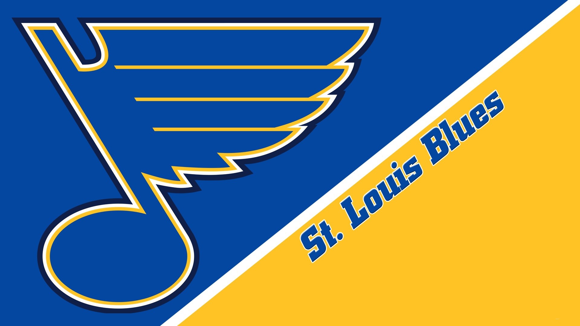 St Louis Blues Desktop Background.