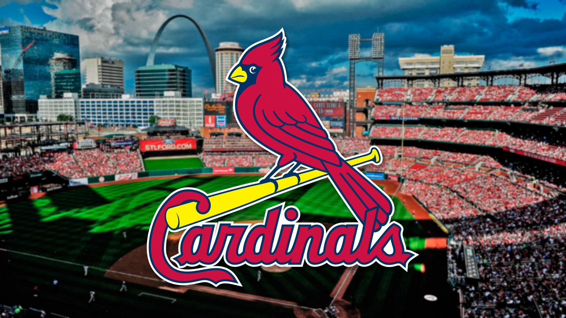 St Louis Cardinals Background Wallpaper Hd